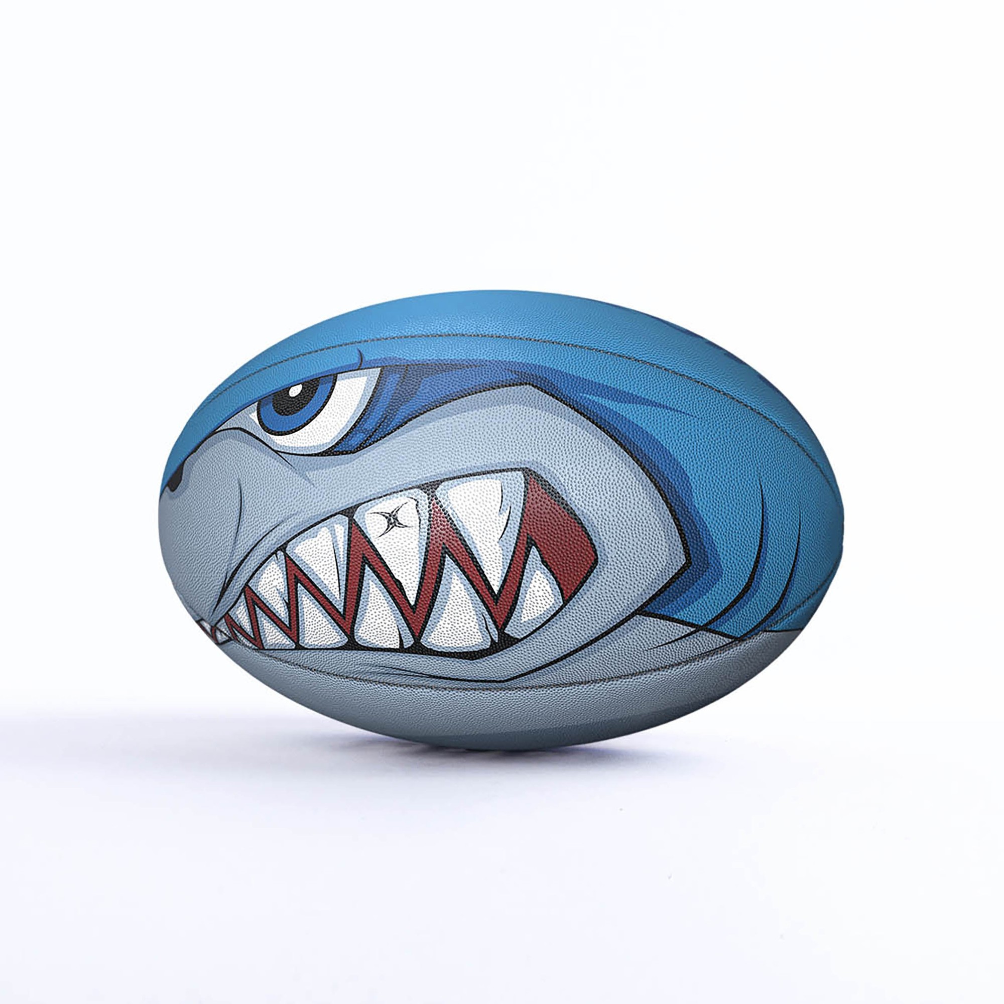 Gilbert Rugby Gilbert Shark Leisure Ball - Size: Sz 3 - image 4