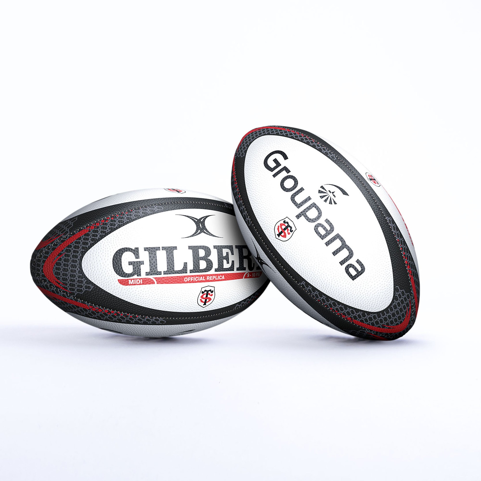 Gilbert Rugby Gilbert Stade Toulousain Replica Ball - Size: Sz 5 - image 3