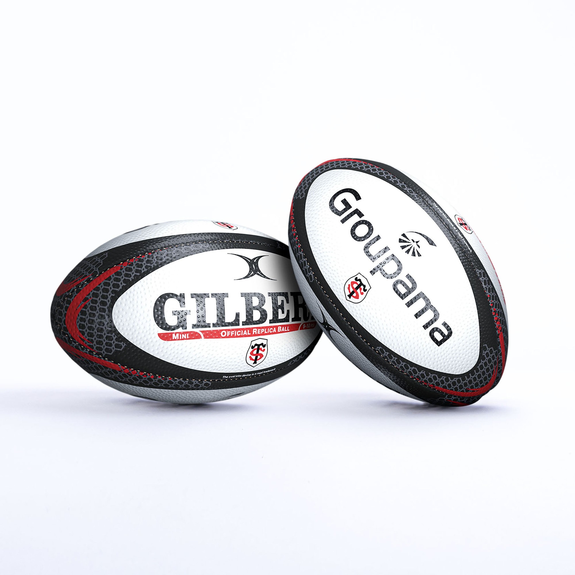 Gilbert Rugby Gilbert Stade Toulousain Replica Ball - Size: Sz 5 - image 5