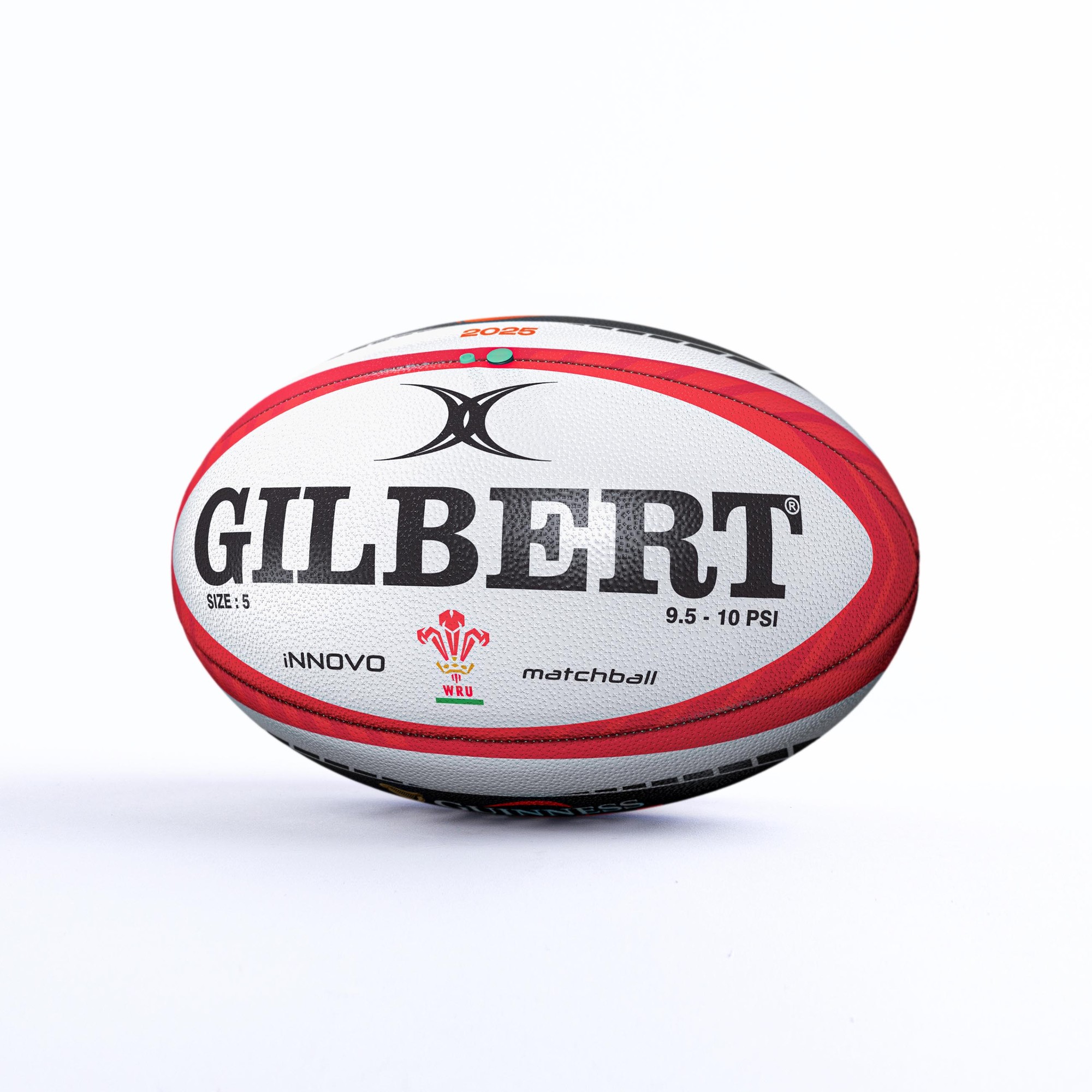 Gilbert Rugby Gilbert Wales Guinness Six Nations 2025 iNNOVO Match Ball - Size: Sz 5 - image 2