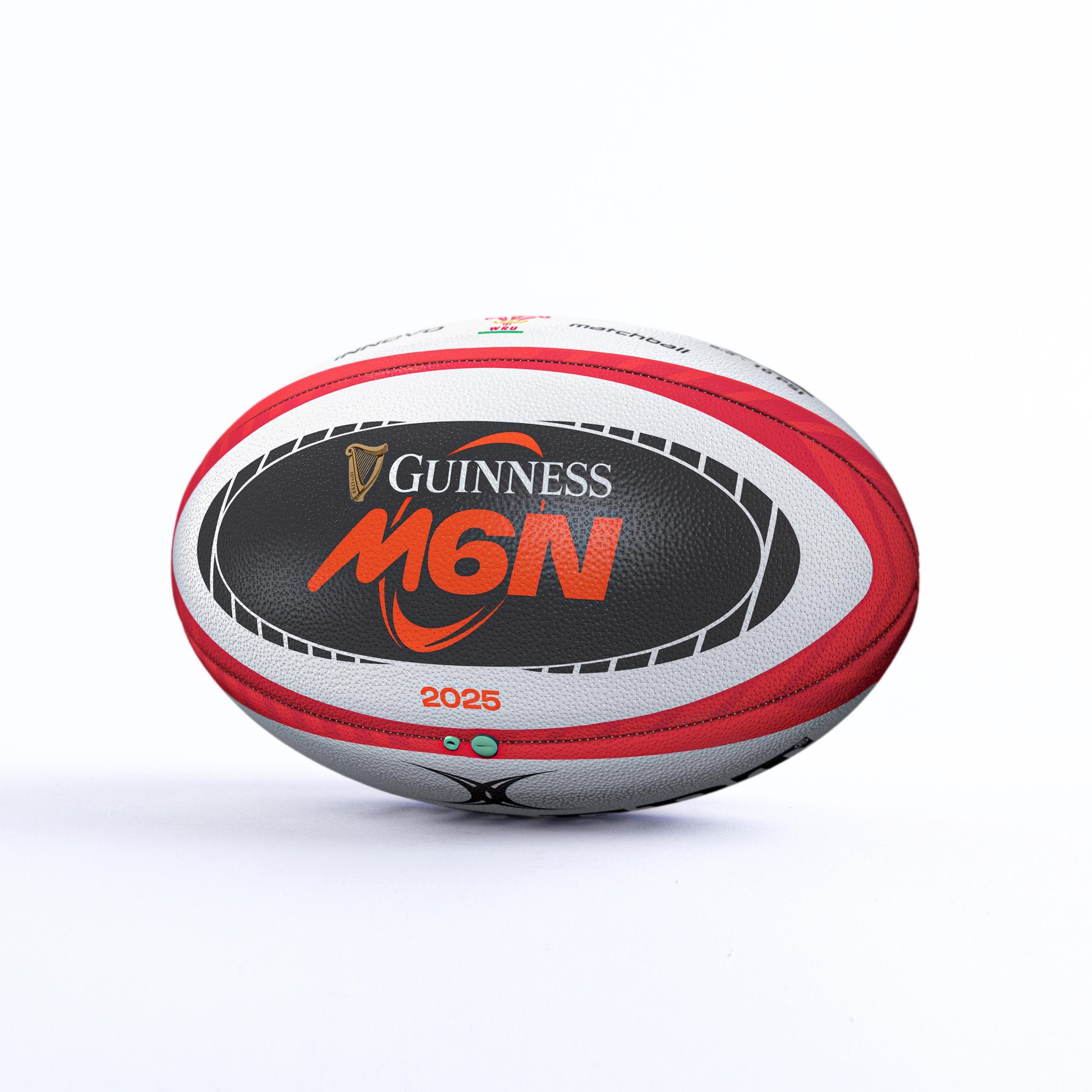 Gilbert Rugby Gilbert Wales Guinness Six Nations 2025 iNNOVO Match Ball - Size: Sz 5 - image 3