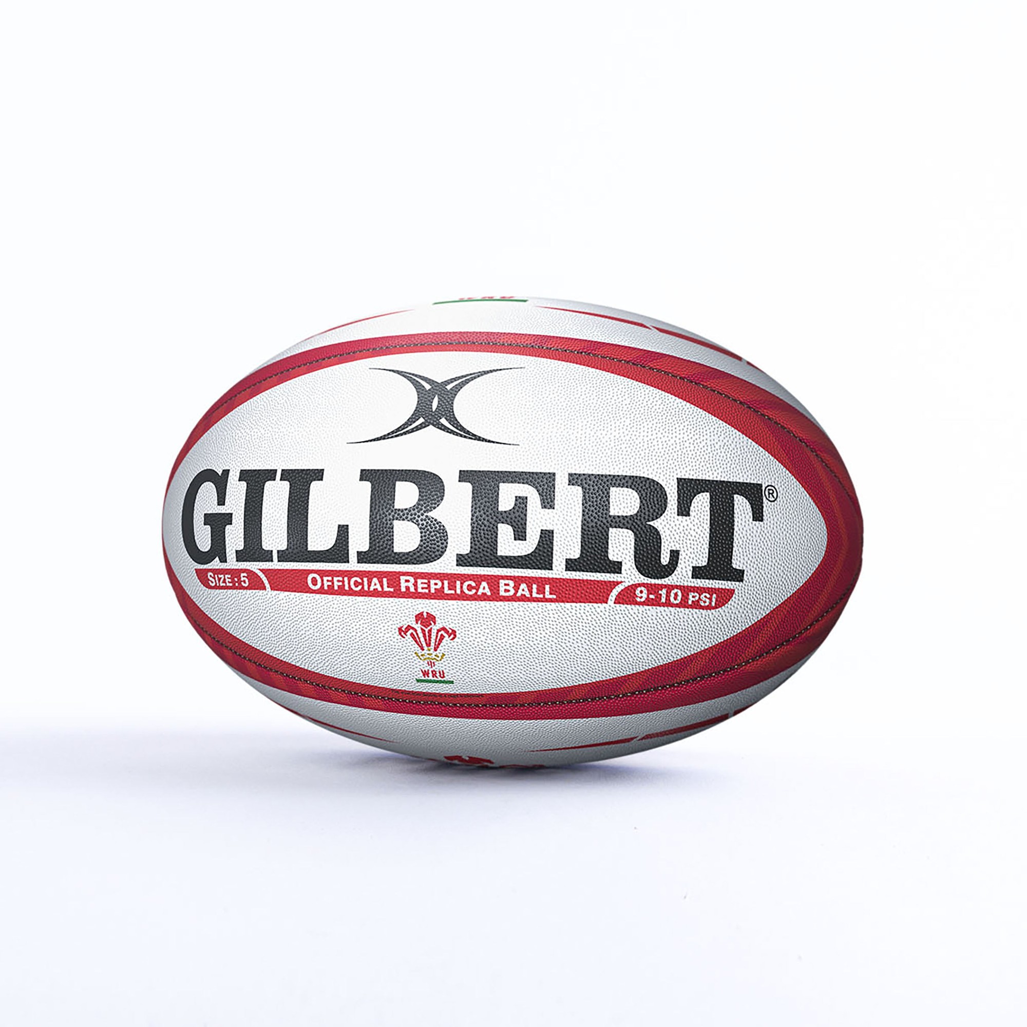 Gilbert Rugby Gilbert Wales Replica Ball - Size: Midi - Country Colours - image 2