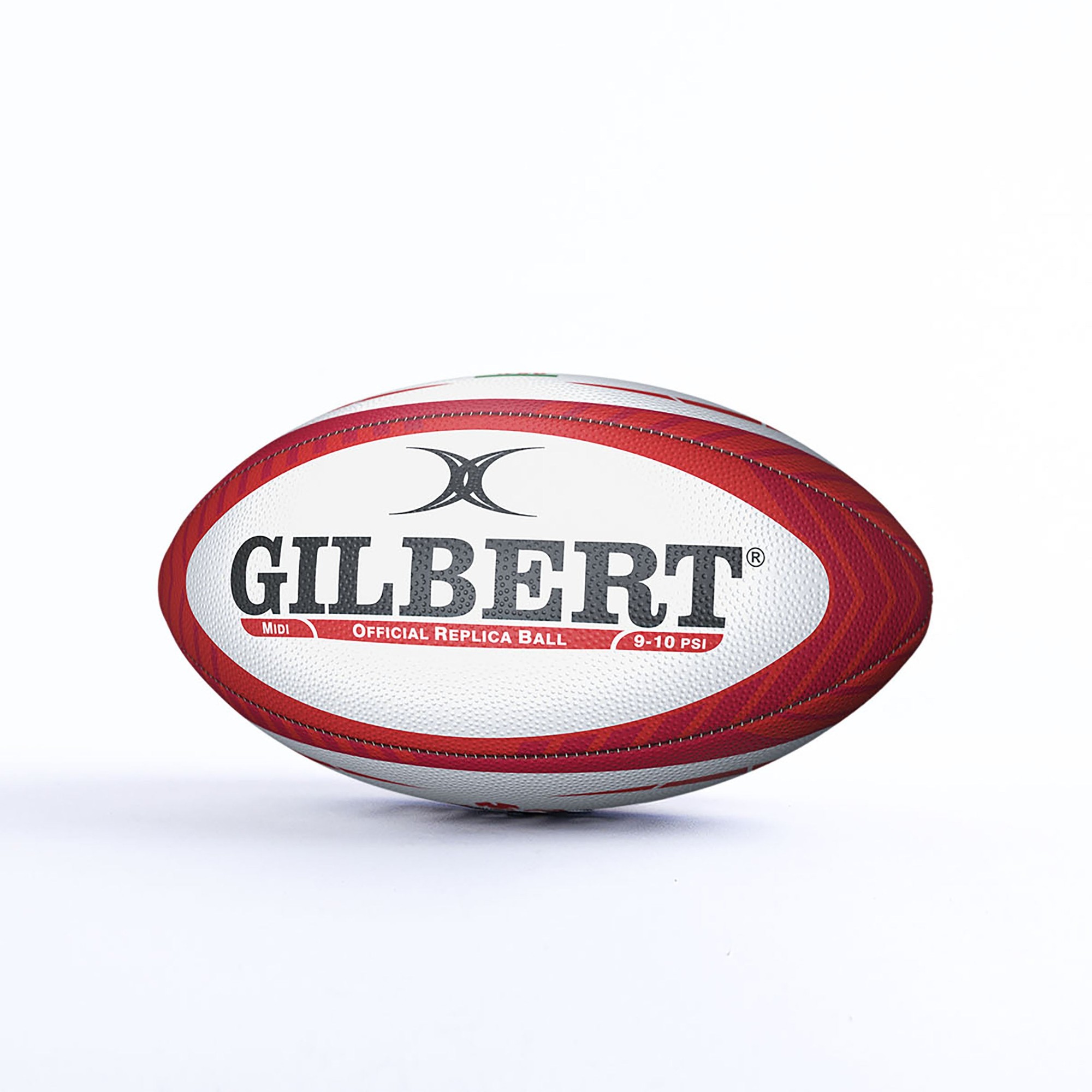 Gilbert Rugby Gilbert Wales Replica Ball - Size: Midi - Country Colours - image 4