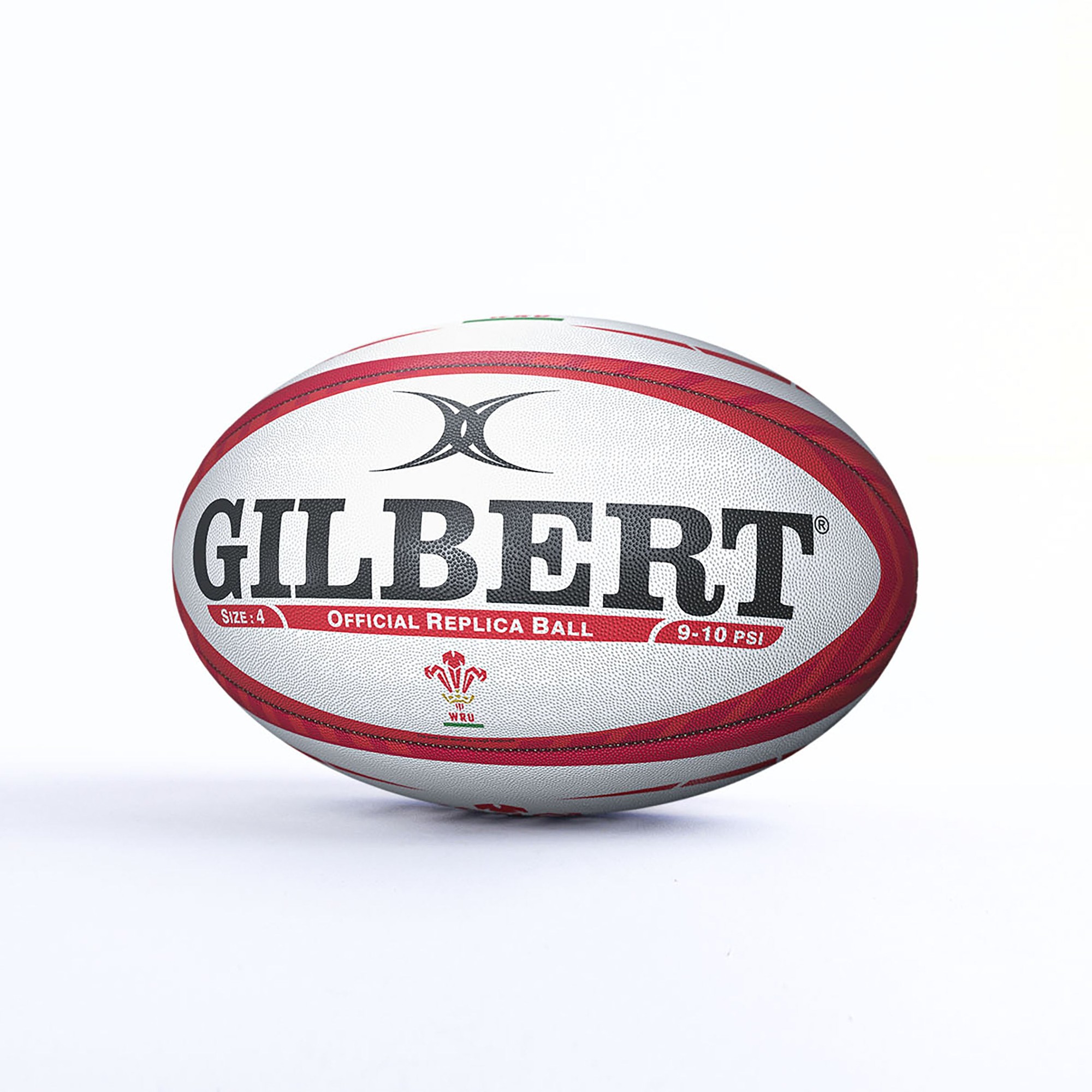 Gilbert Rugby Gilbert Wales Replica Ball - Size: Midi - Country Colours - image 5