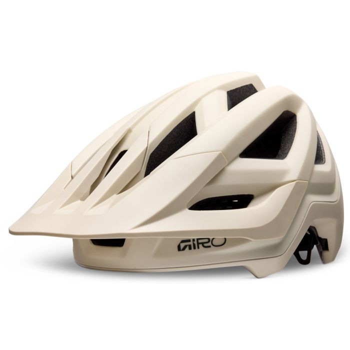 Giro Montaro Mips III helmet in stone color, size L (59-62.5cm), features a sleek design with ventilation slots and a sun visor for enhanced protection and comfort.