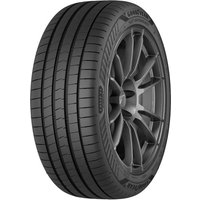 Black Goodyear Eagle F1 Asymmetric 6 tyre, 225/40/18 size, with asymmetric tread pattern and reinforced sidewalls.
