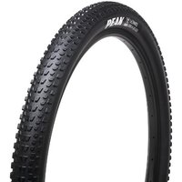 Black Goodyear Peak Tubeless Ready XC MTB 27.5" tyre with knobby tread pattern and white branding on the sidewall.