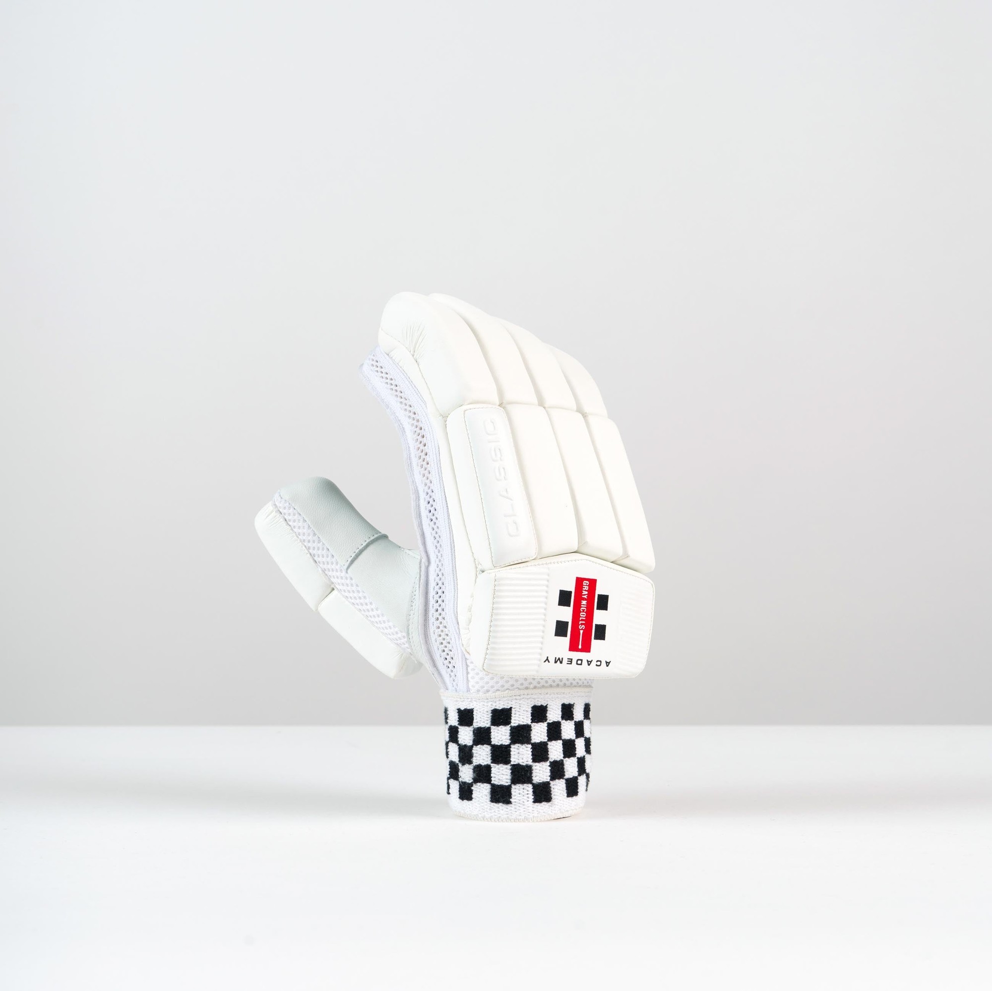 Gray-Nicolls Classic Academy Batting Gloves - Size: RH - Small Junior - White - image 4