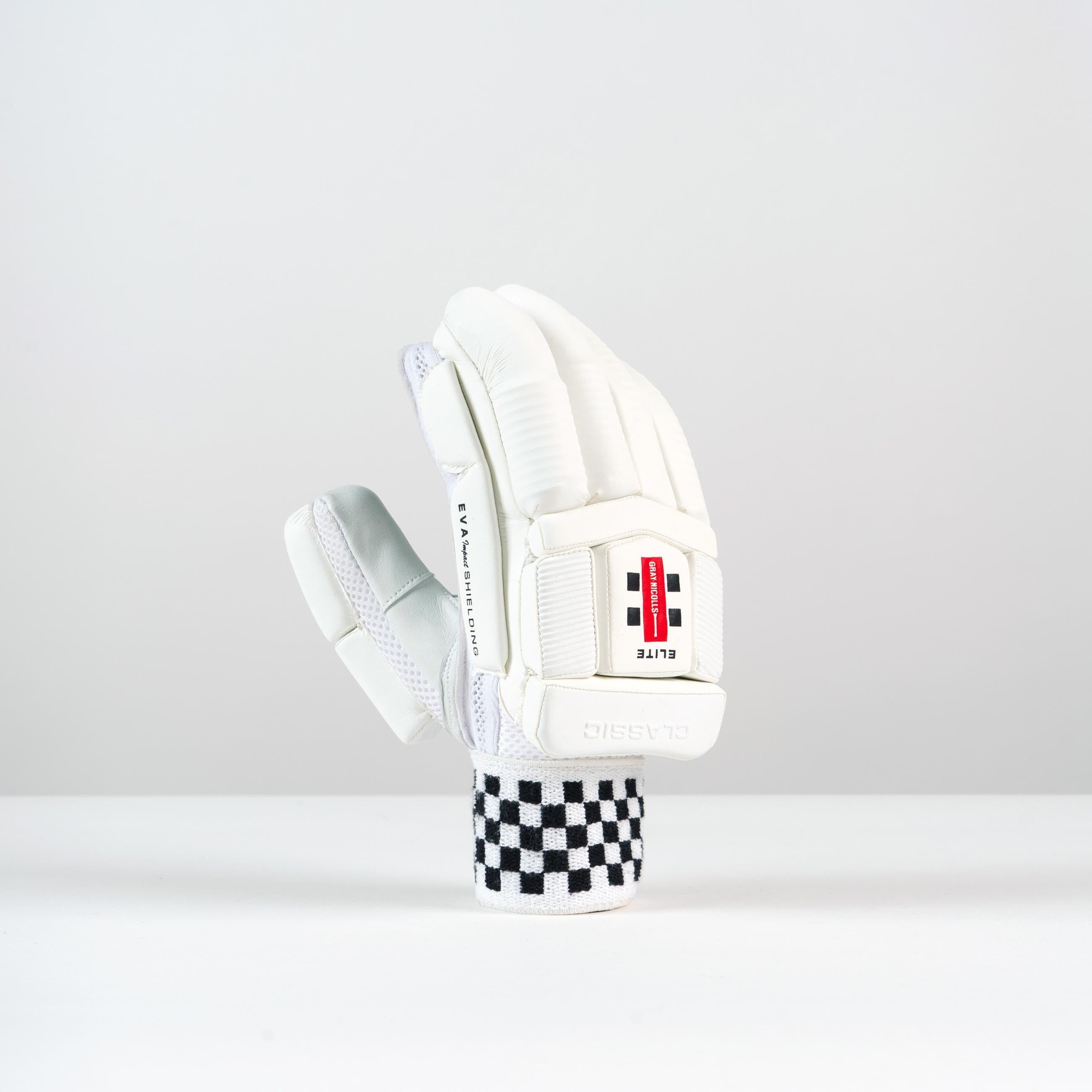 Gray-Nicolls Classic Elite Batting Gloves - Size: LH - Small - White - image 4