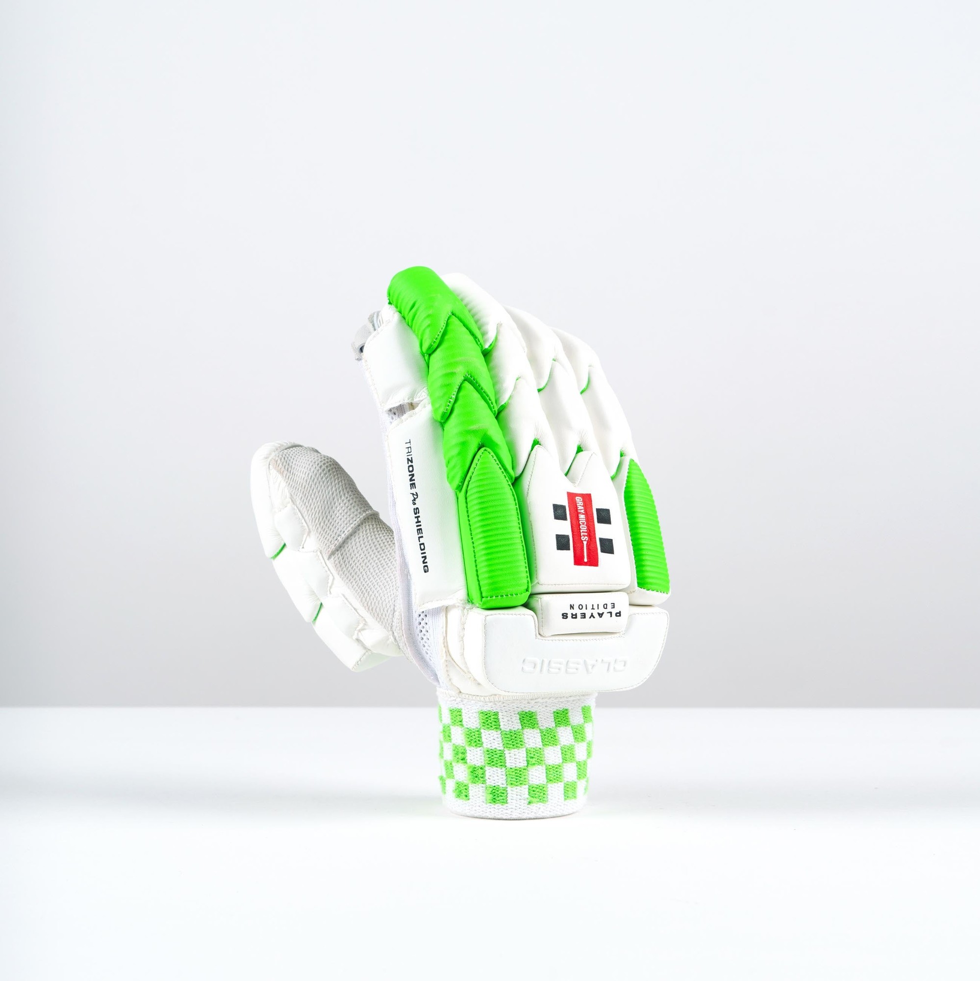 Gray-Nicolls Classic Players Edition Batting Gloves - Size: LH - Youth - Green - image 3
