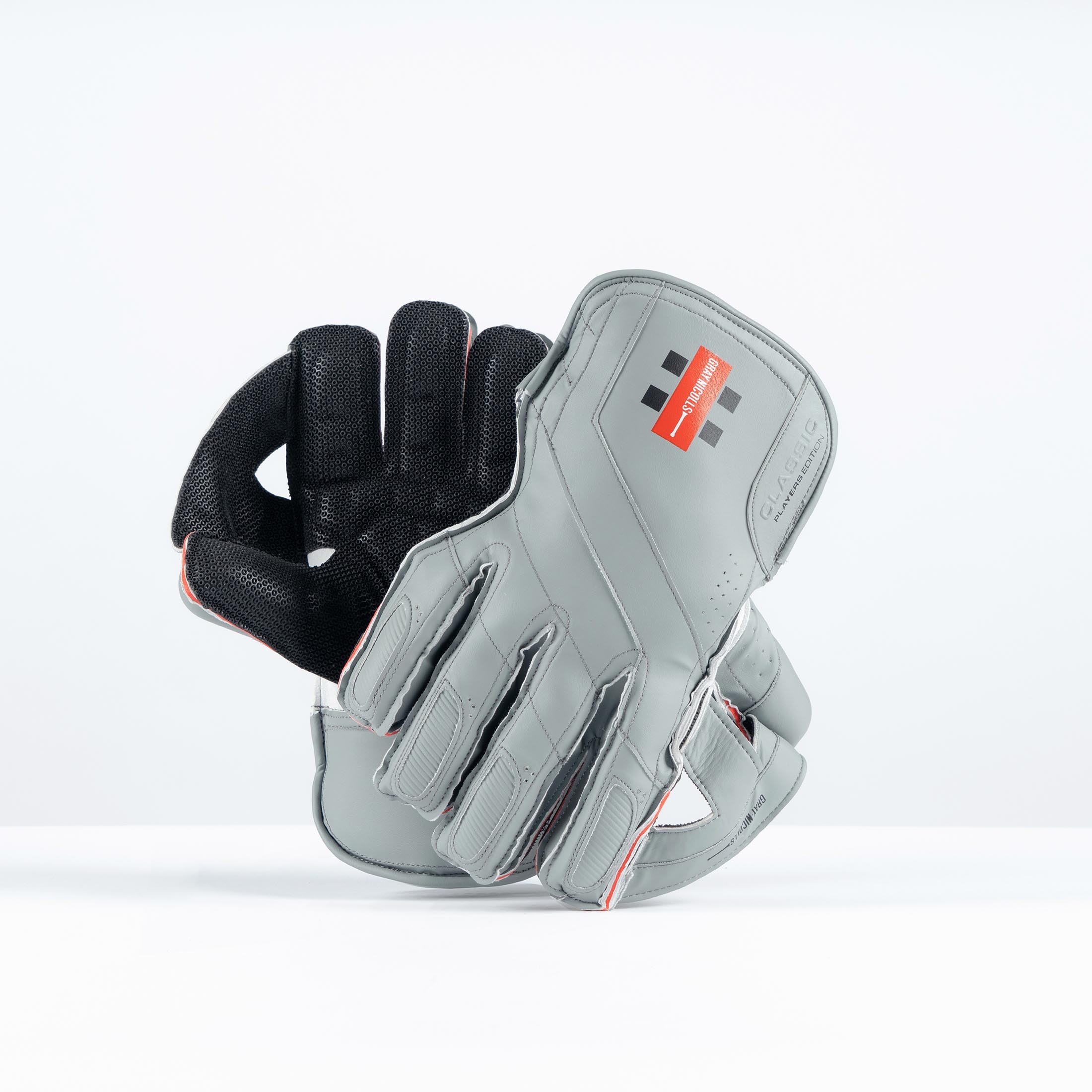 Gray-Nicolls Classic Pro Performance Wicketkeeping Glove - Grey - Size: Large - Black - image 3