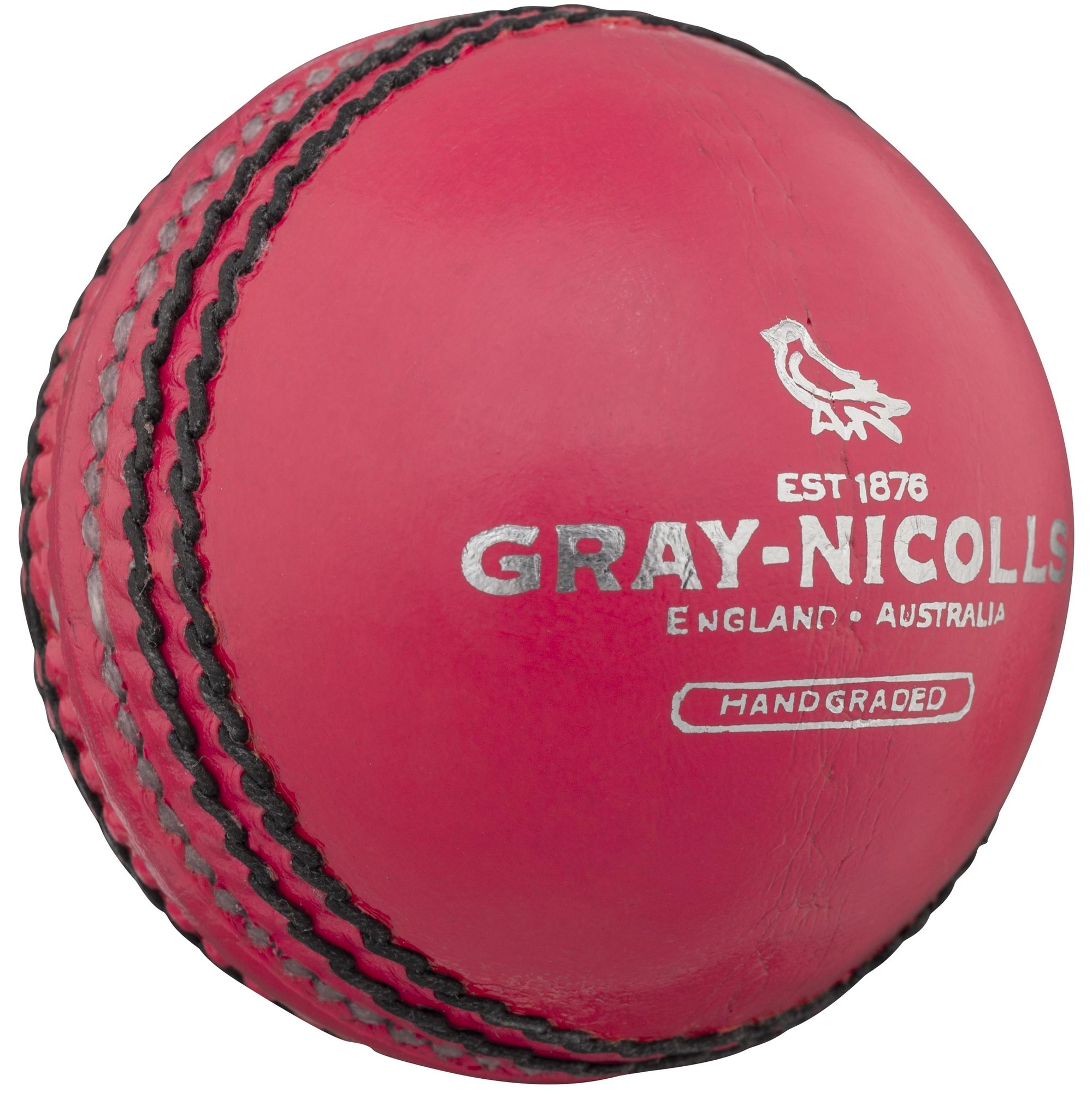 Gray-Nicolls Crown 2 Star Cricket Ball - Size: 156g - Red - image 4