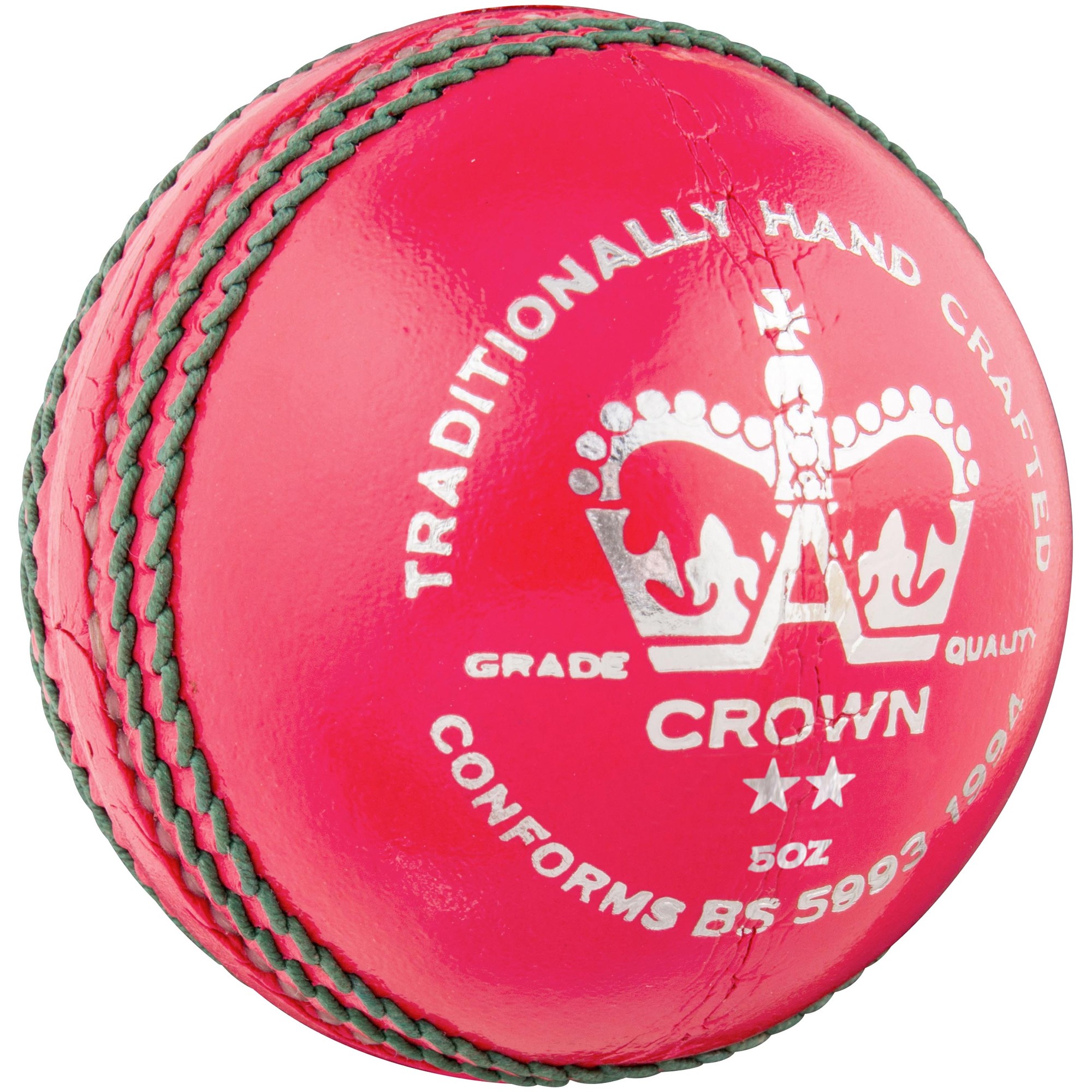 Gray-Nicolls Crown 2 Star Cricket Ball - Size: 156g - Red - image 5