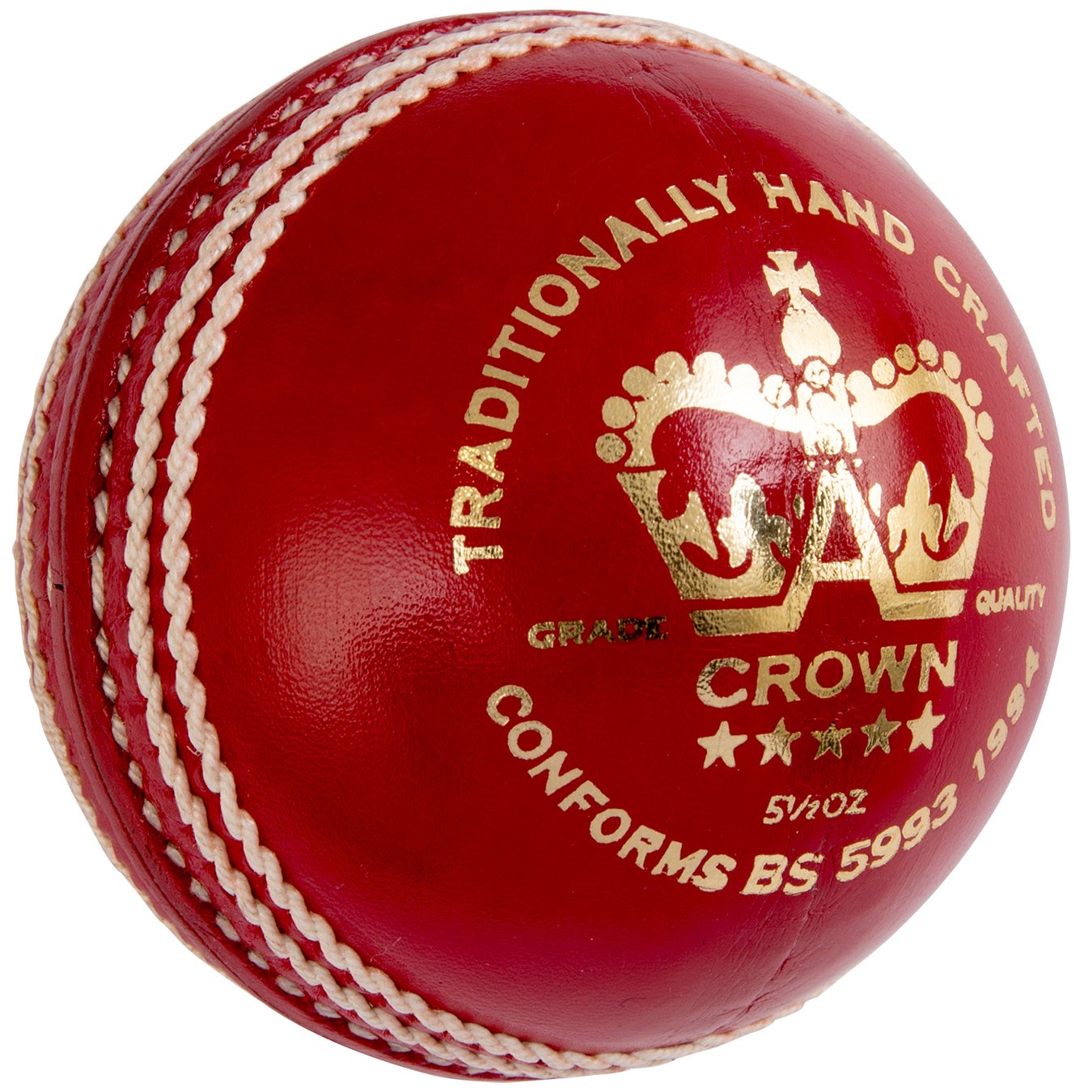 Gray-Nicolls Crown 5 Star Cricket Ball - White - image 2