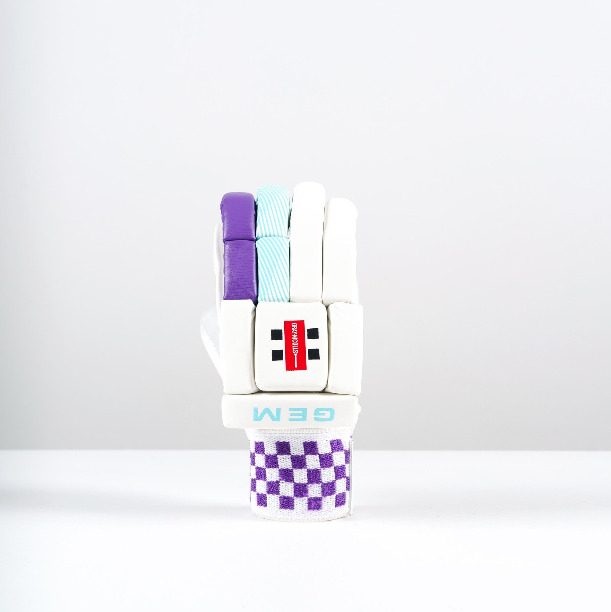 Gray-Nicolls GEM 2.1 400 Batting Gloves - Size: RH - Gem - White - image 2