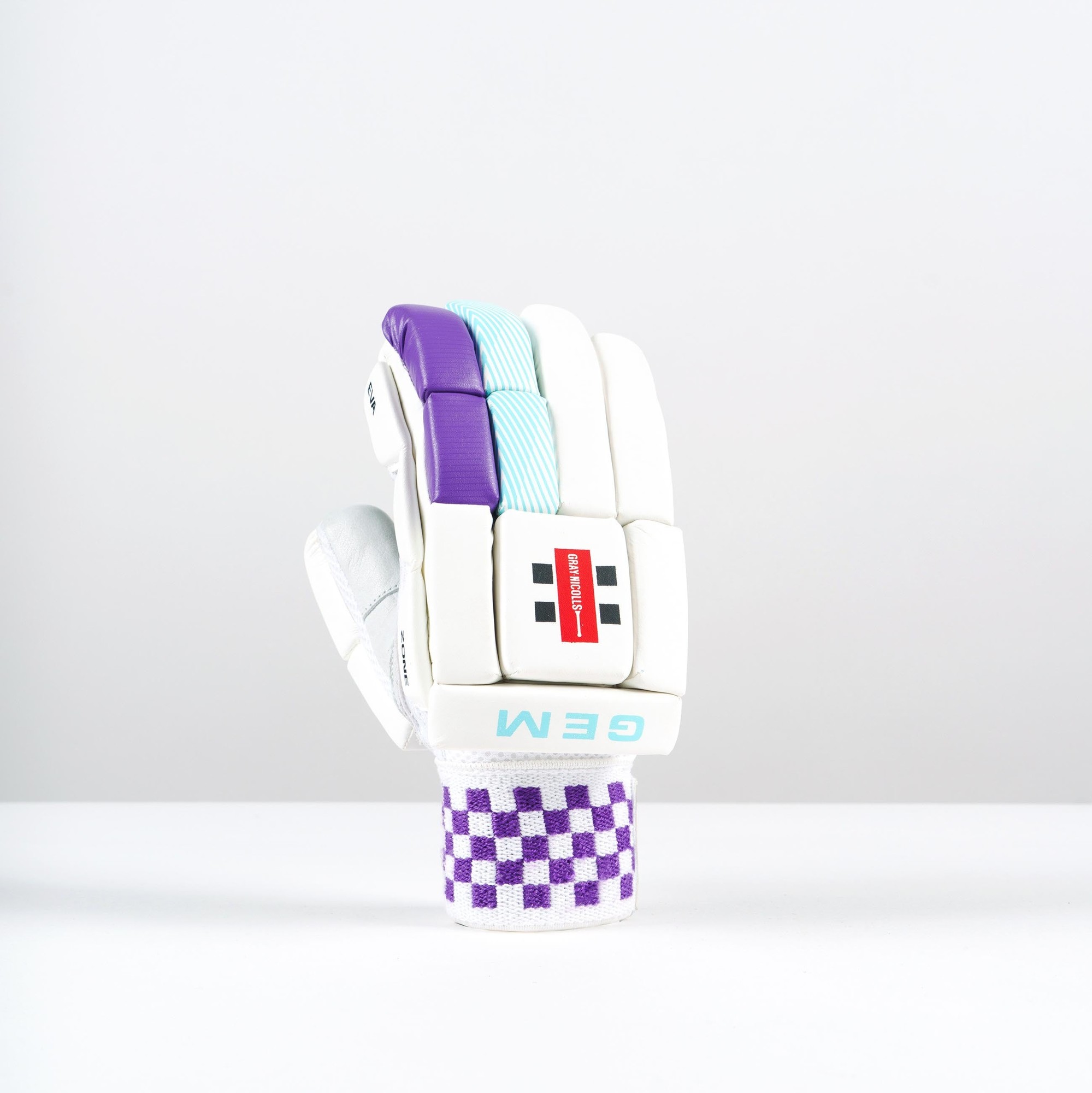 Gray-Nicolls GEM 2.1 400 Batting Gloves - Size: RH - Gem - White - image 3