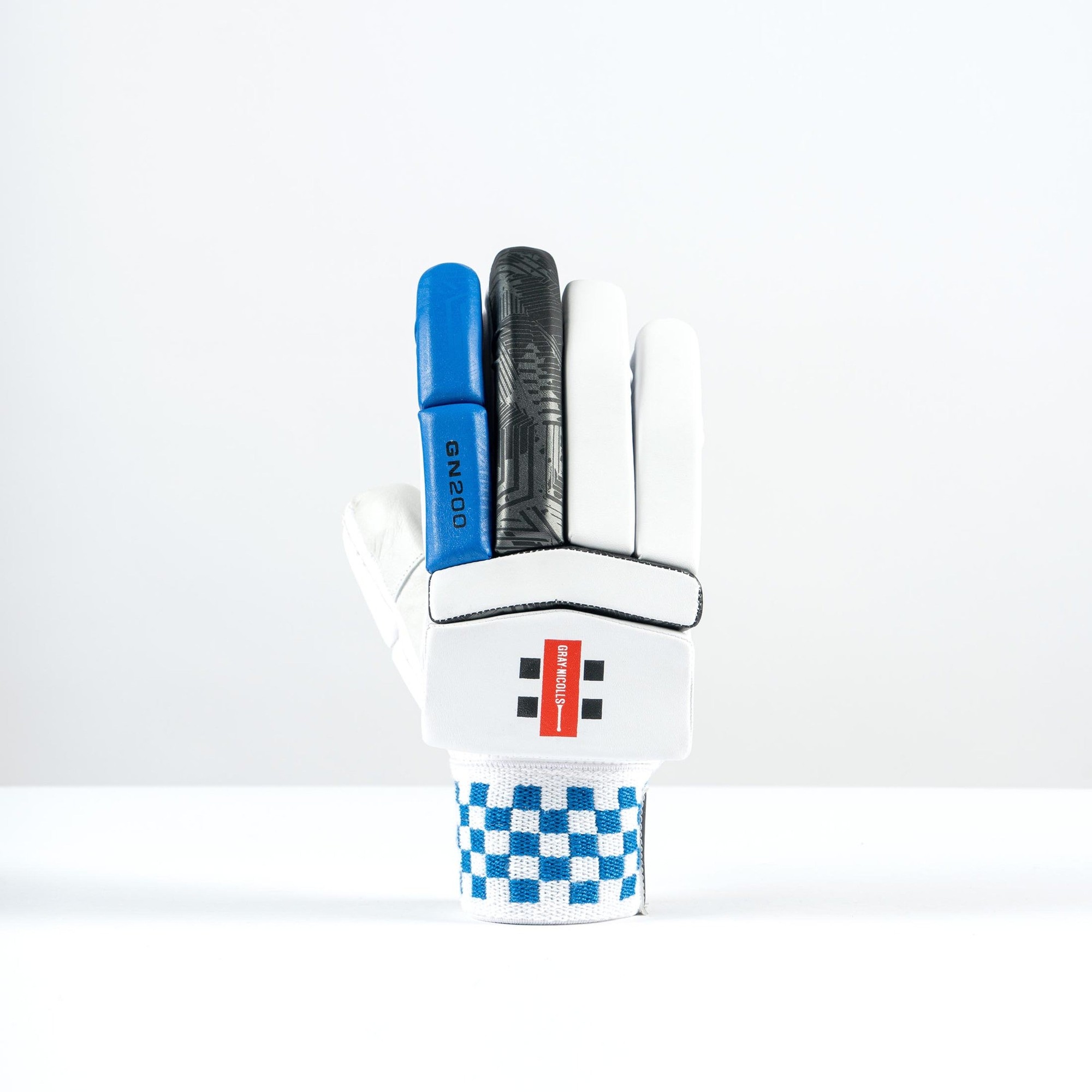 Gray-Nicolls GN200X Junior Batting Gloves - Size: LH - Age 11-12 - White - image 3