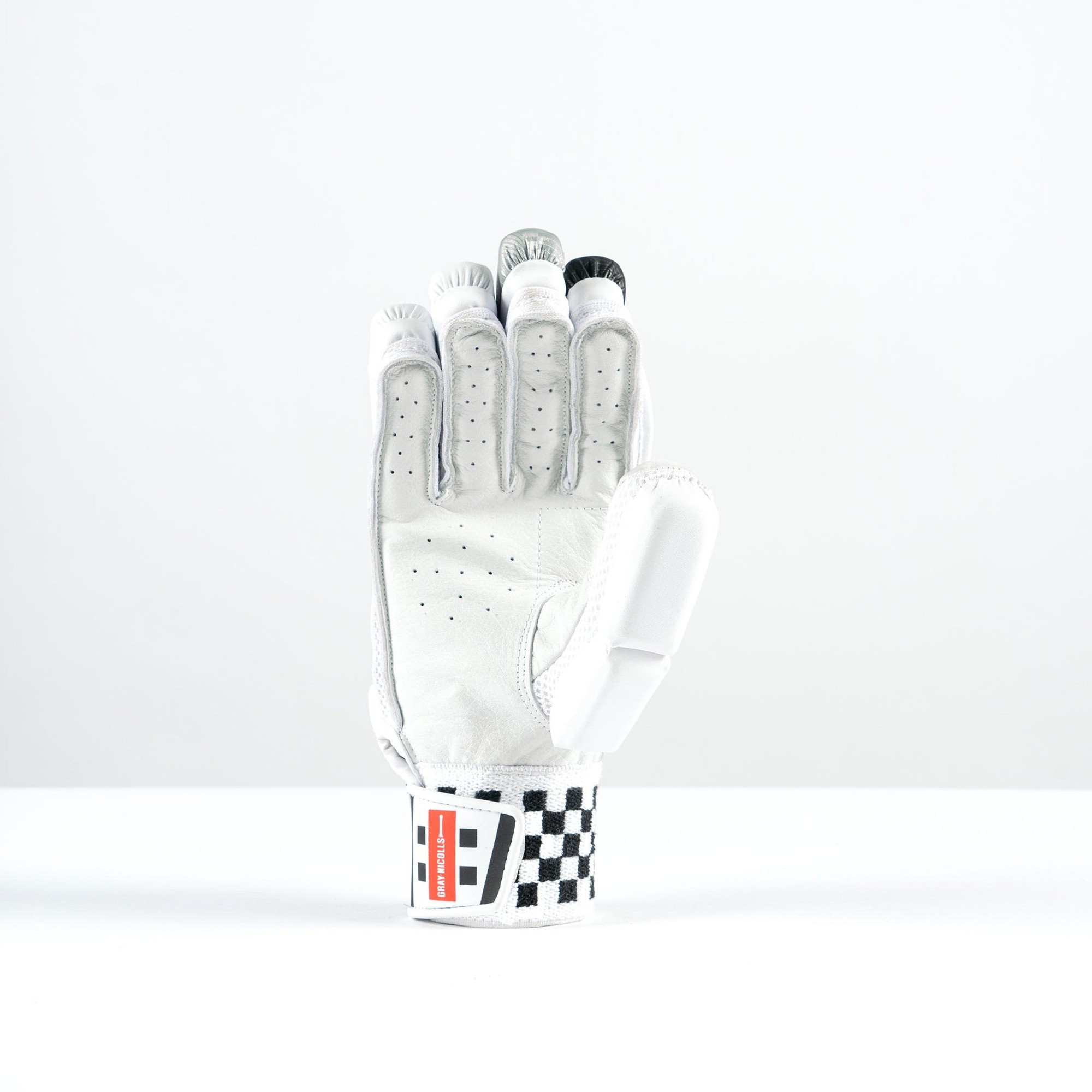 Gray-Nicolls GN400X Adult Batting Gloves - Size: RH - Adult - White - image 4