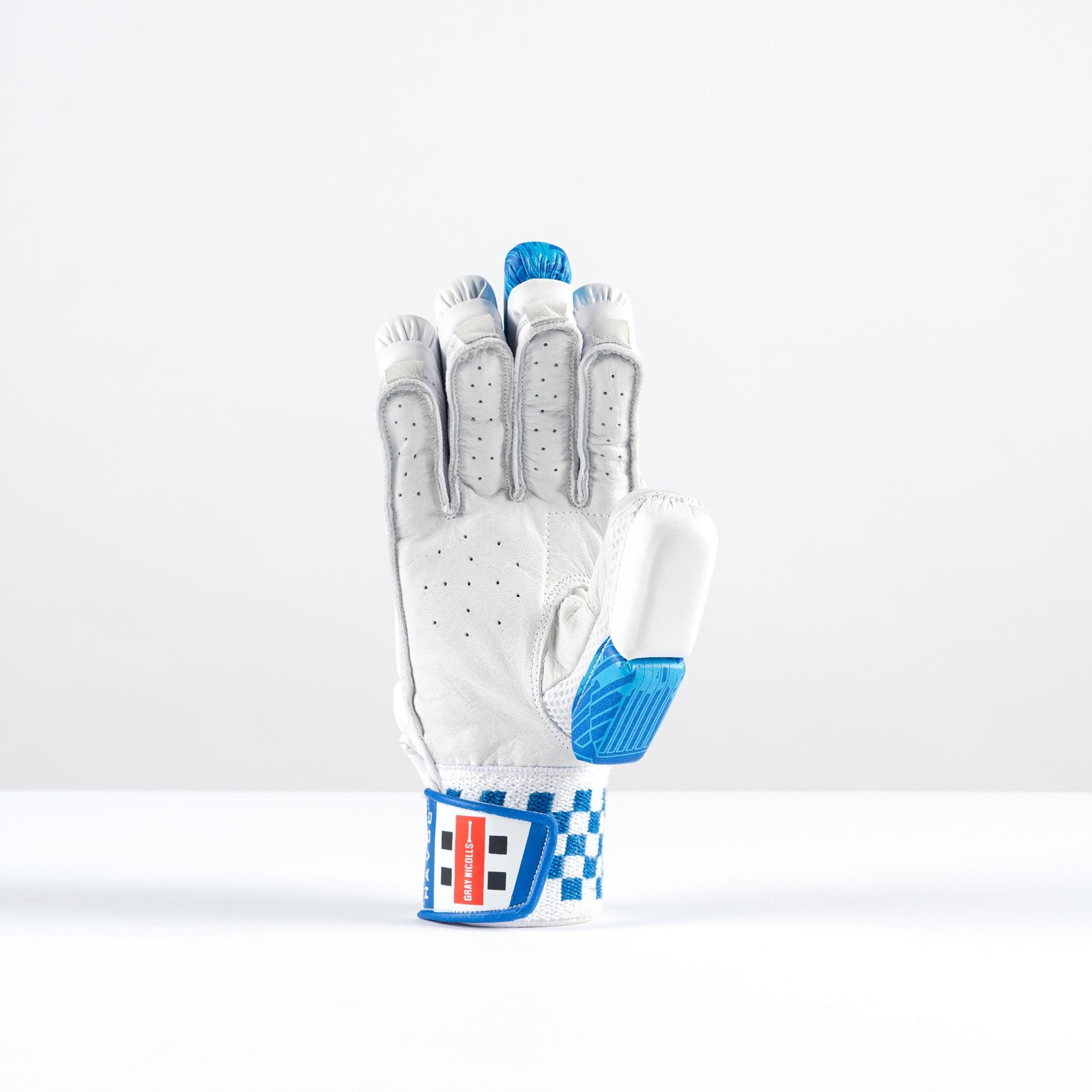 Gray-Nicolls Havoc 1.0 350 Junior Batting Gloves - Size: LH - Age 13 - White - image 3