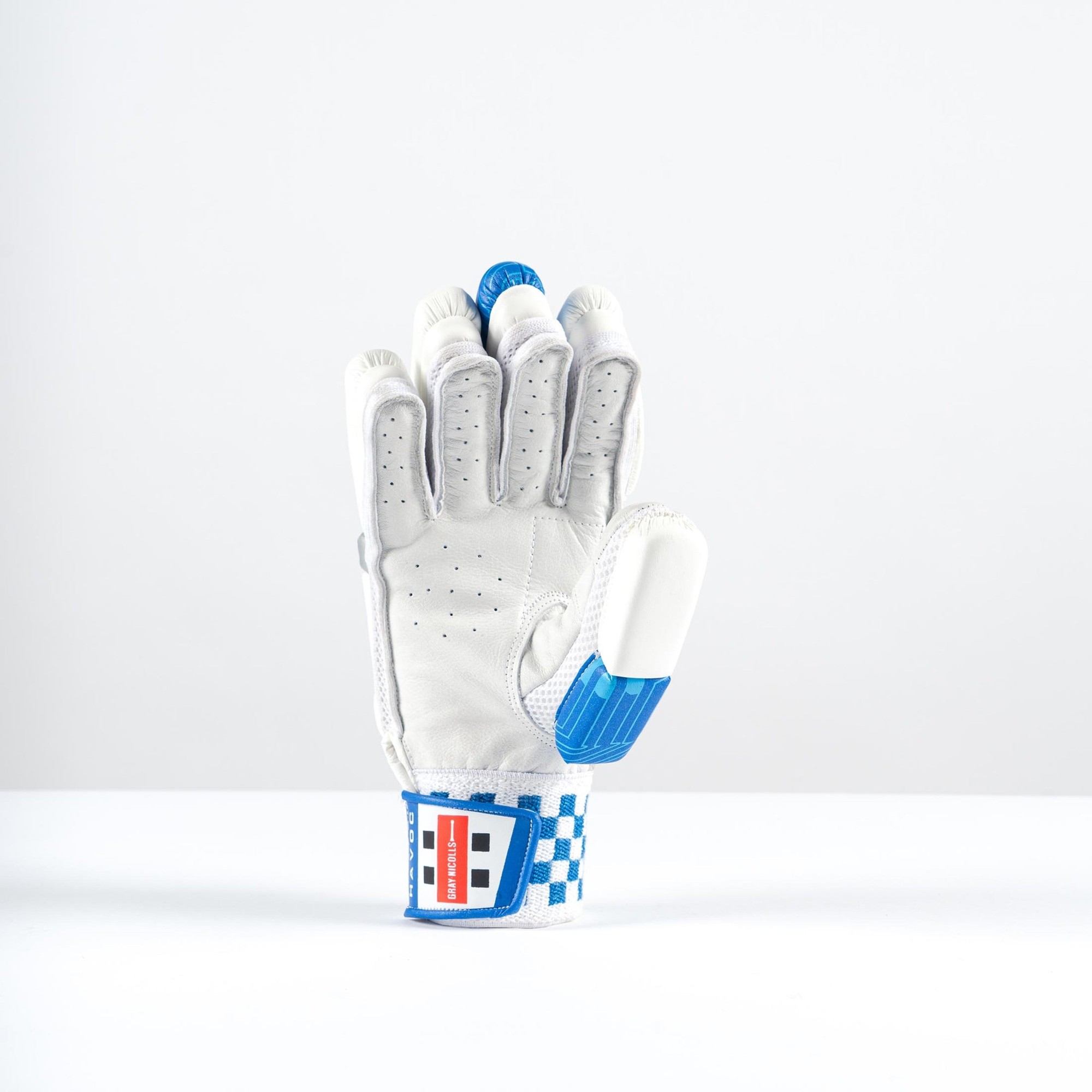 Gray-Nicolls Havoc 1.0 700 Adult Batting Gloves - Size: LH - Small - White - image 4