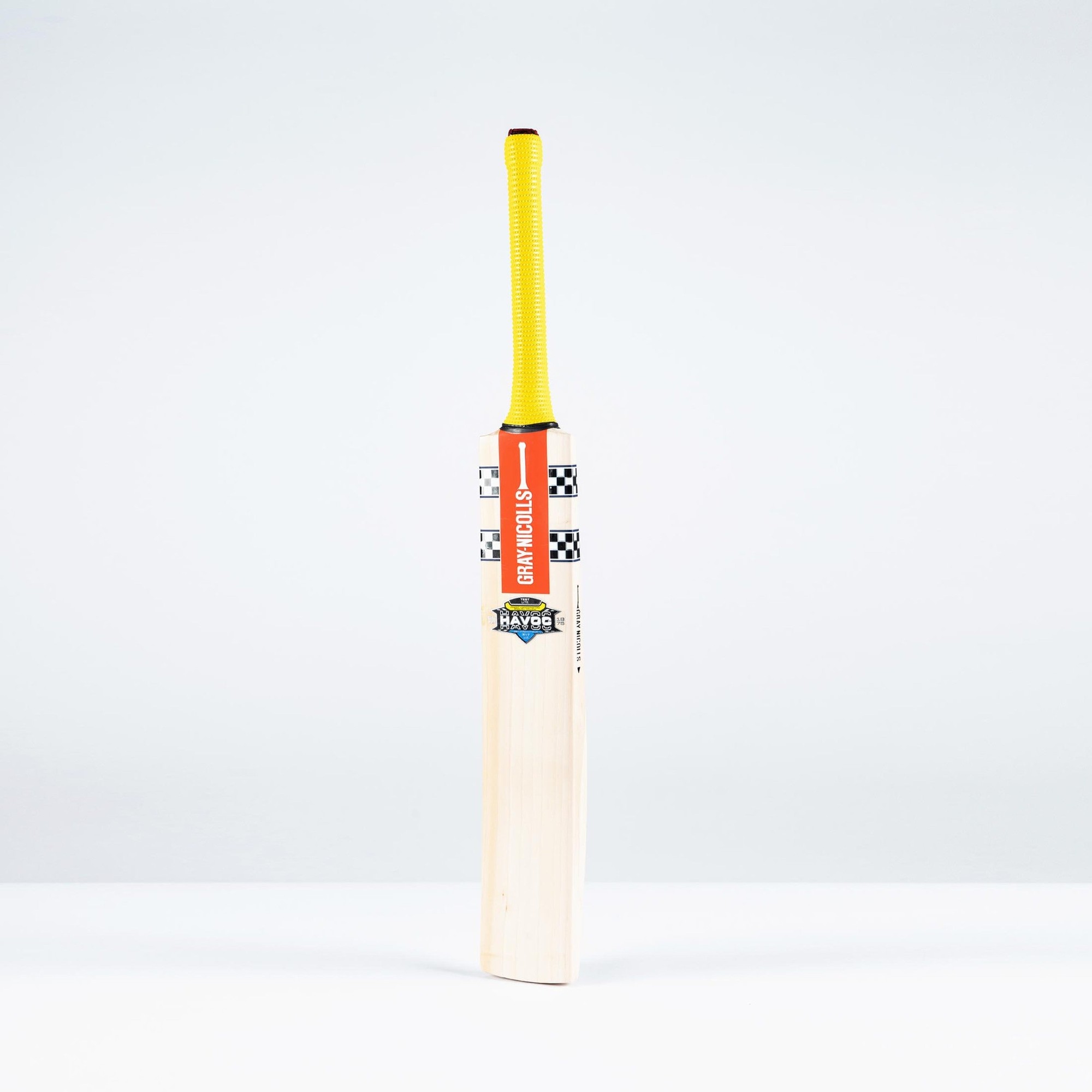 Gray-Nicolls Havoc HB317 Test Vlite Adult Cricket Bat - Size: Short Handle - Yellow - image 4