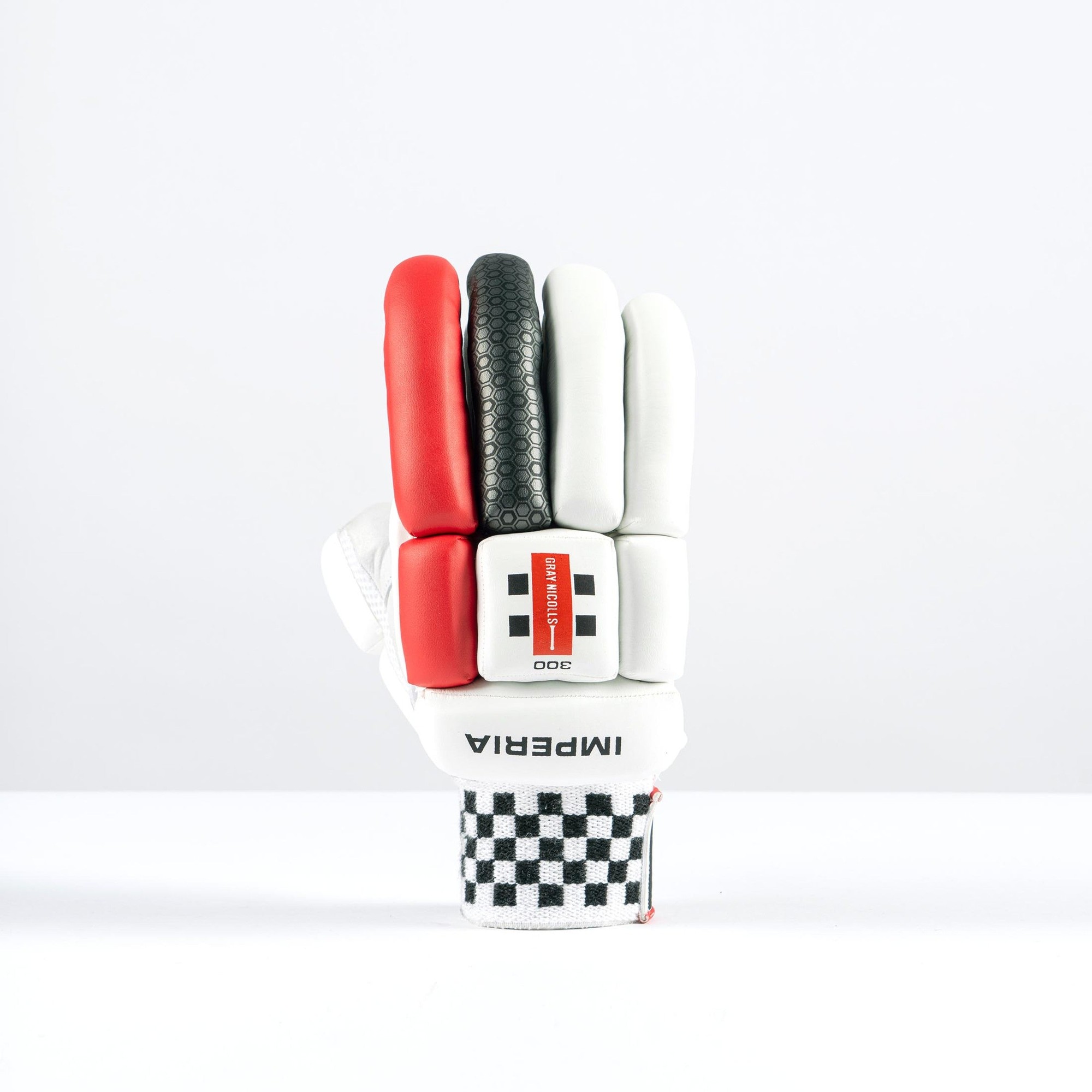 Gray-Nicolls Imperia 1.0 300 Junior Batting Gloves - Size: RH - Age 11-12 - White - image 3