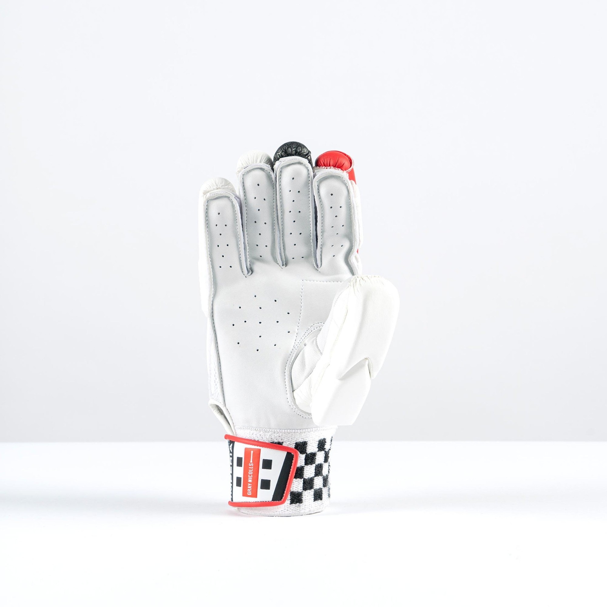 Gray-Nicolls Imperia 1.0 800 Adult Batting Gloves - Size: LH - Small - White - image 4