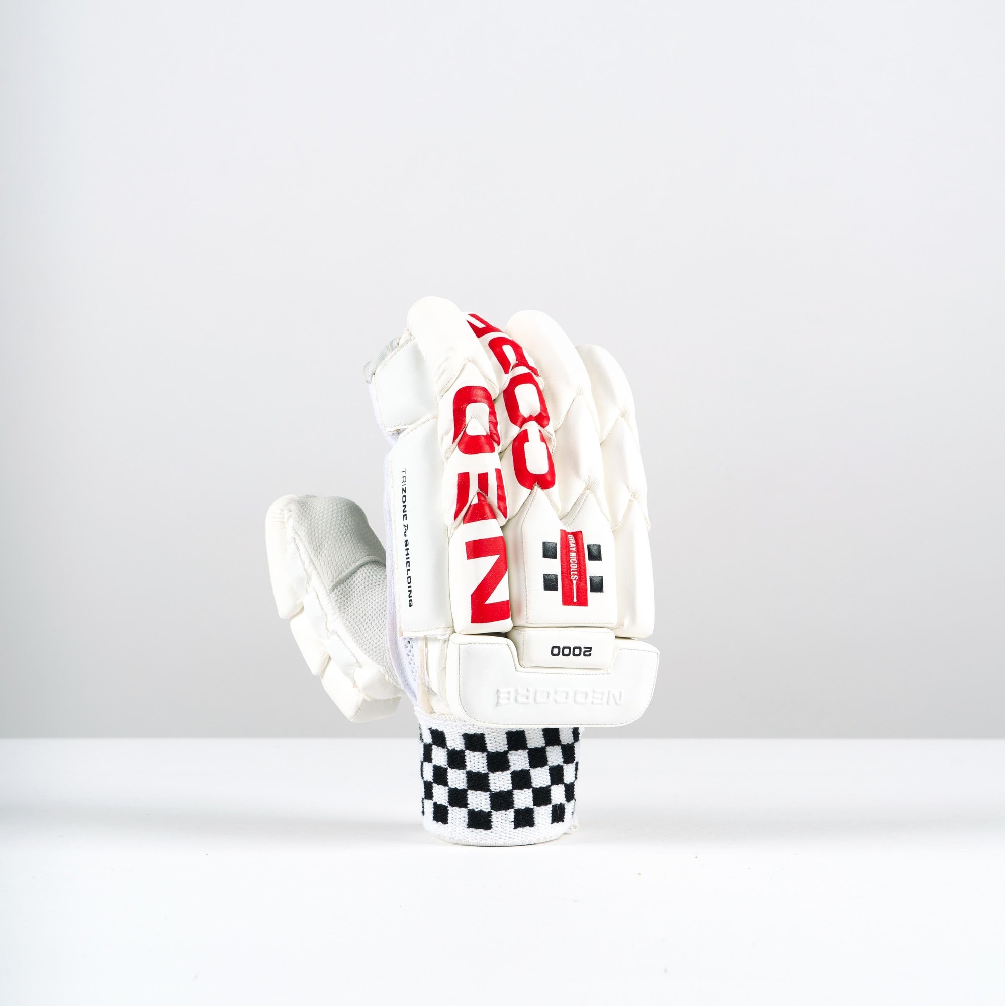 Gray-Nicolls NEOCORE 2000 Batting Gloves - Size: LH - Large - White - image 3
