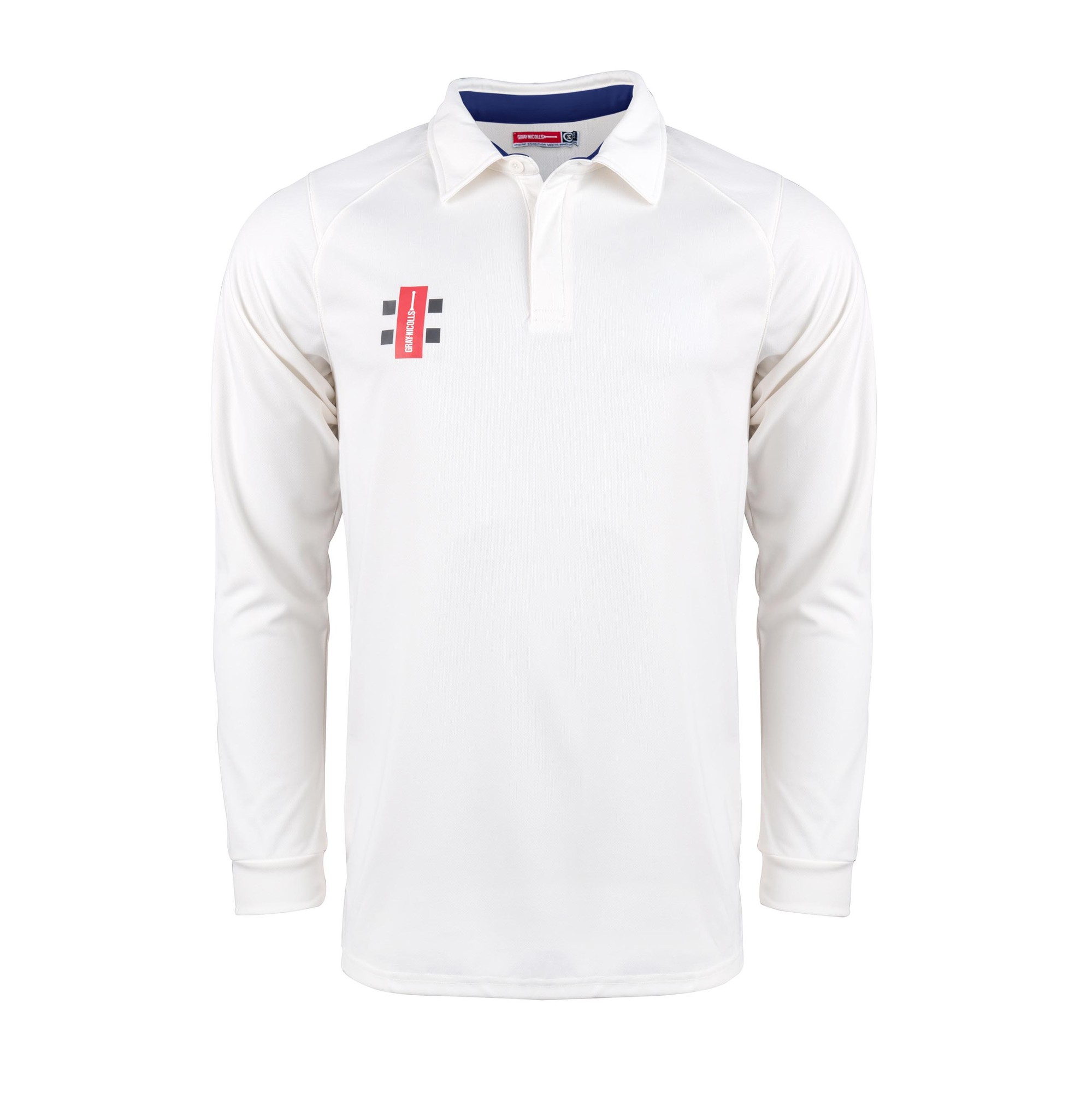 Gray-Nicolls Pro Performance V2 Long Sleeve Adult Shirt - Size: XXL - Ivory/Maroon - image 3