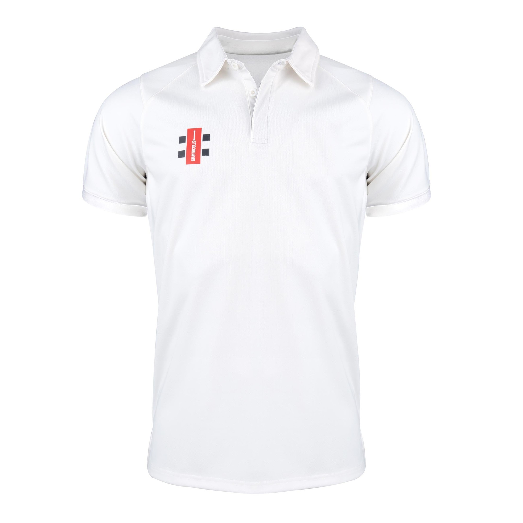 Gray-Nicolls Pro Performance V2 Short Sleeve Adult Shirt - Size: XXL - Ivory/Green - image 3