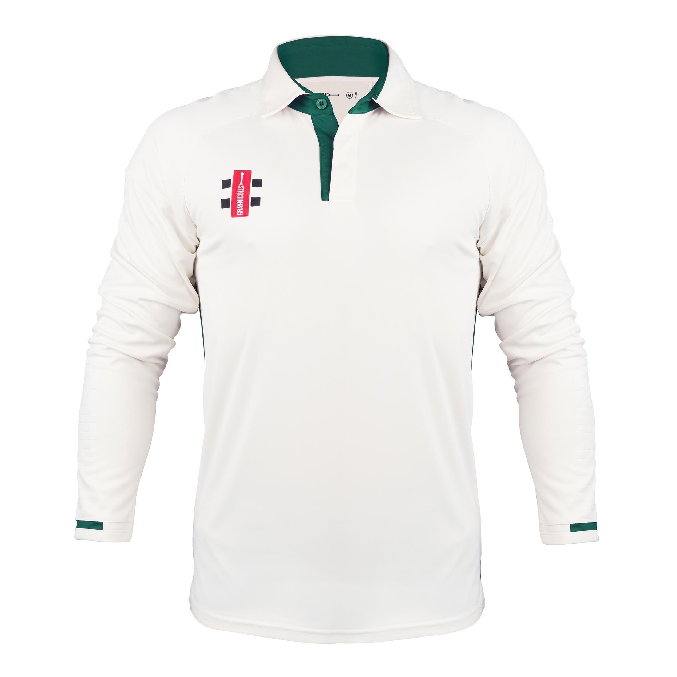Gray-Nicolls Pro Performance V3 Long Sleeve Shirt - Size: XL - Ivory/Navy - image 4