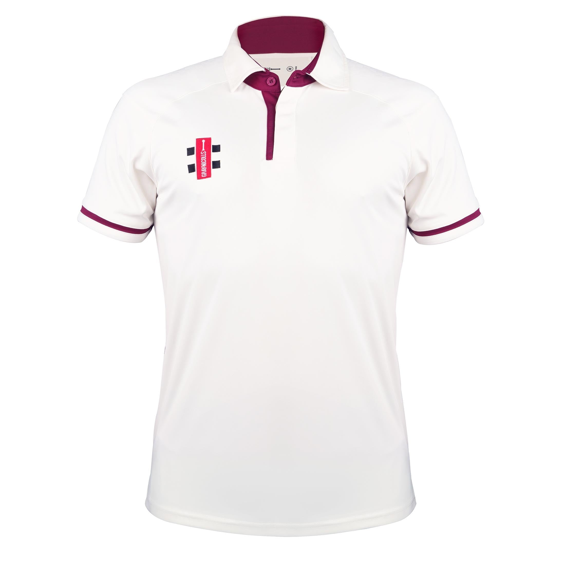Gray-Nicolls Pro Performance V3 Short Sleeve Shirt - Size: XL - Ivory/Navy - image 3