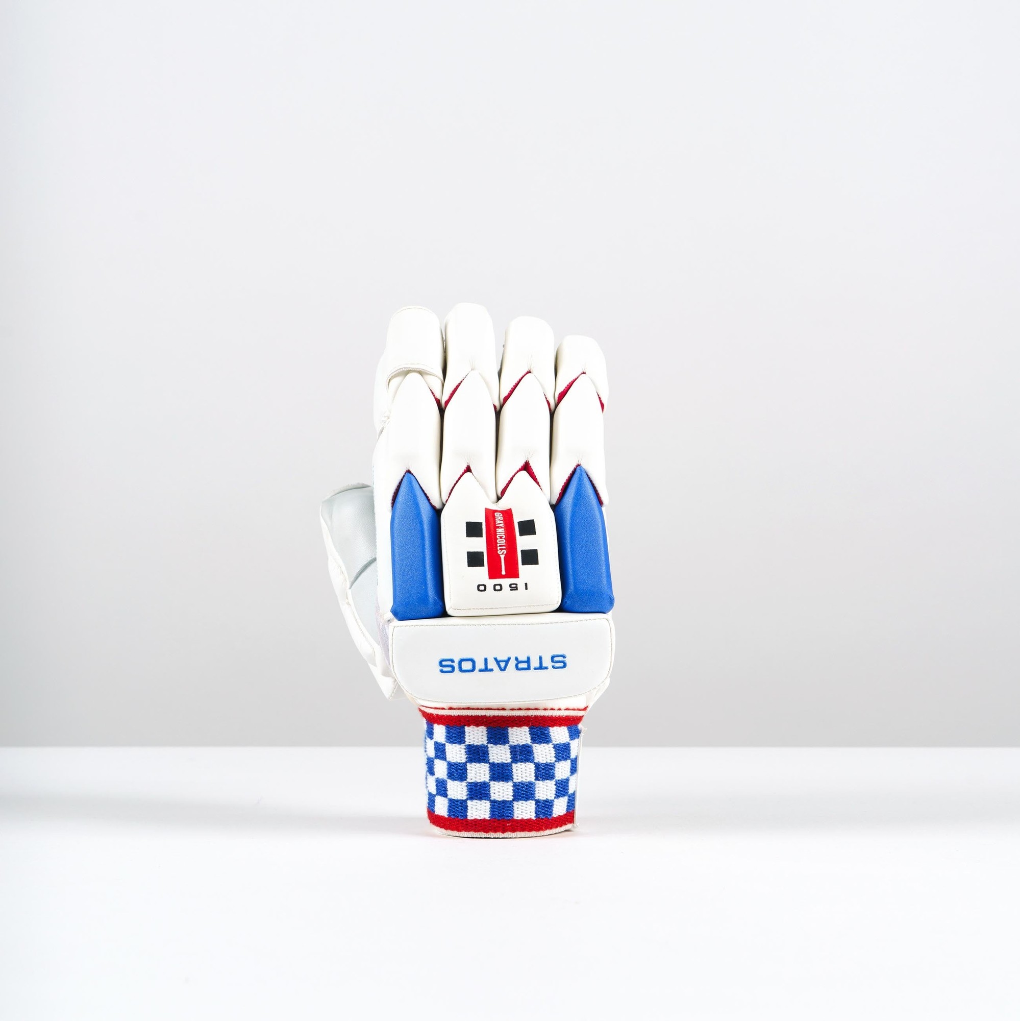 Gray-Nicolls Stratos 1.0 1500 Batting Gloves - Size: LH - Adult - White - image 2