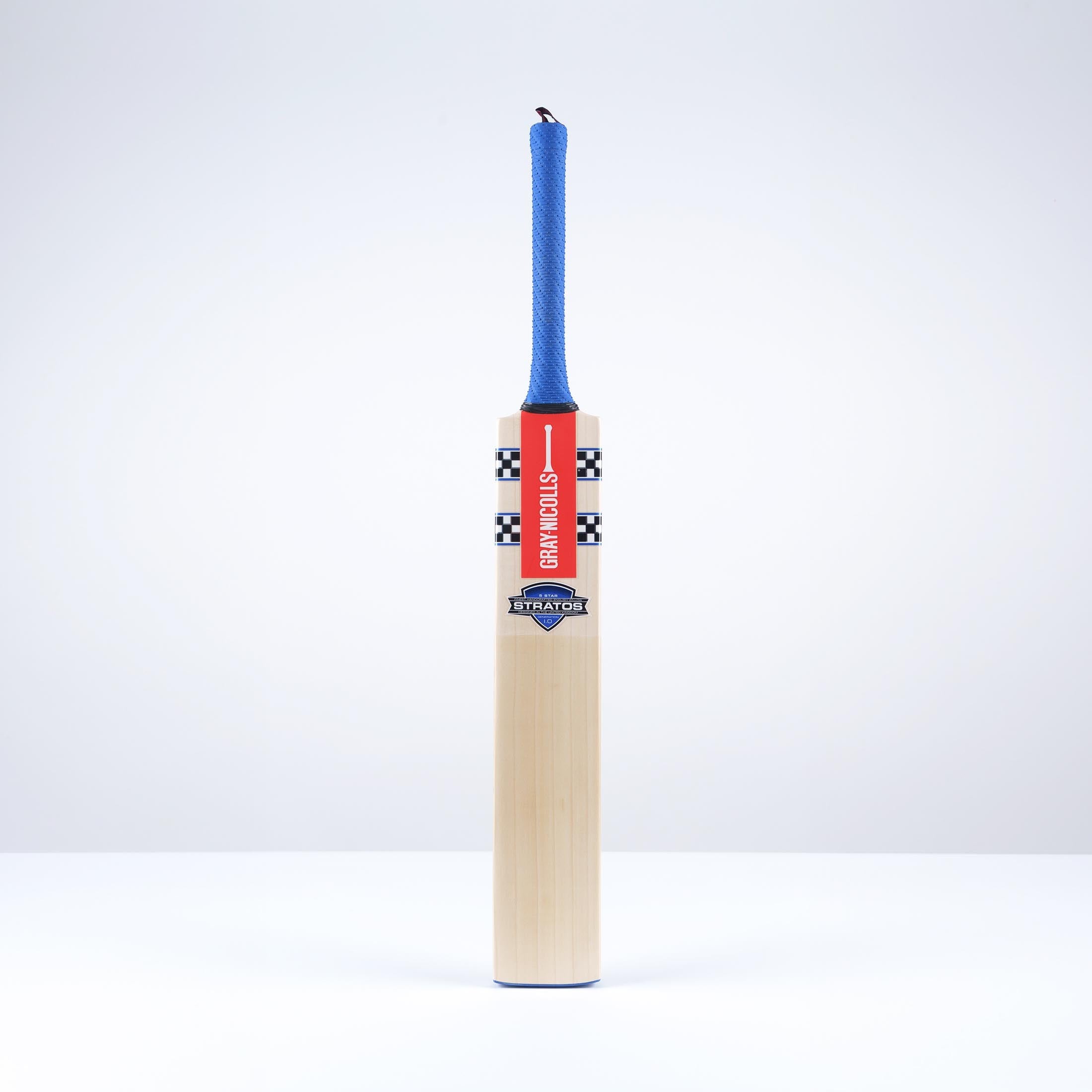 Gray-Nicolls Stratos 1.0 5 Star Cricket Bat - Junior - Size: 6 - Red - image 2