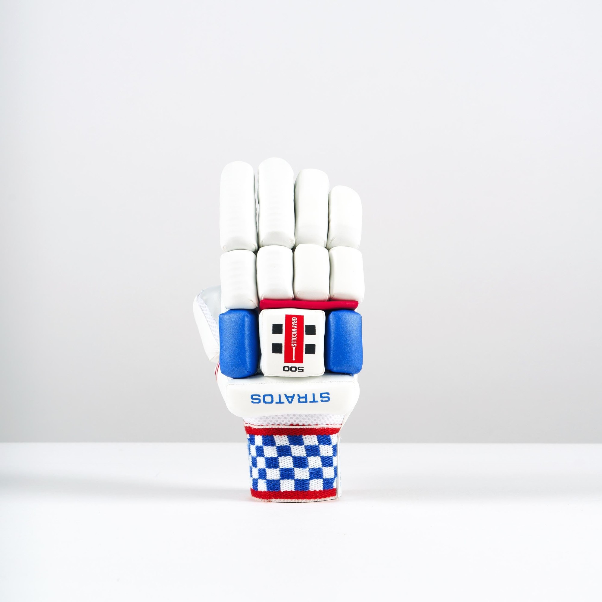 Gray-Nicolls Stratos 1.0 500 Batting Gloves - Size: RH - Adult - White - image 2