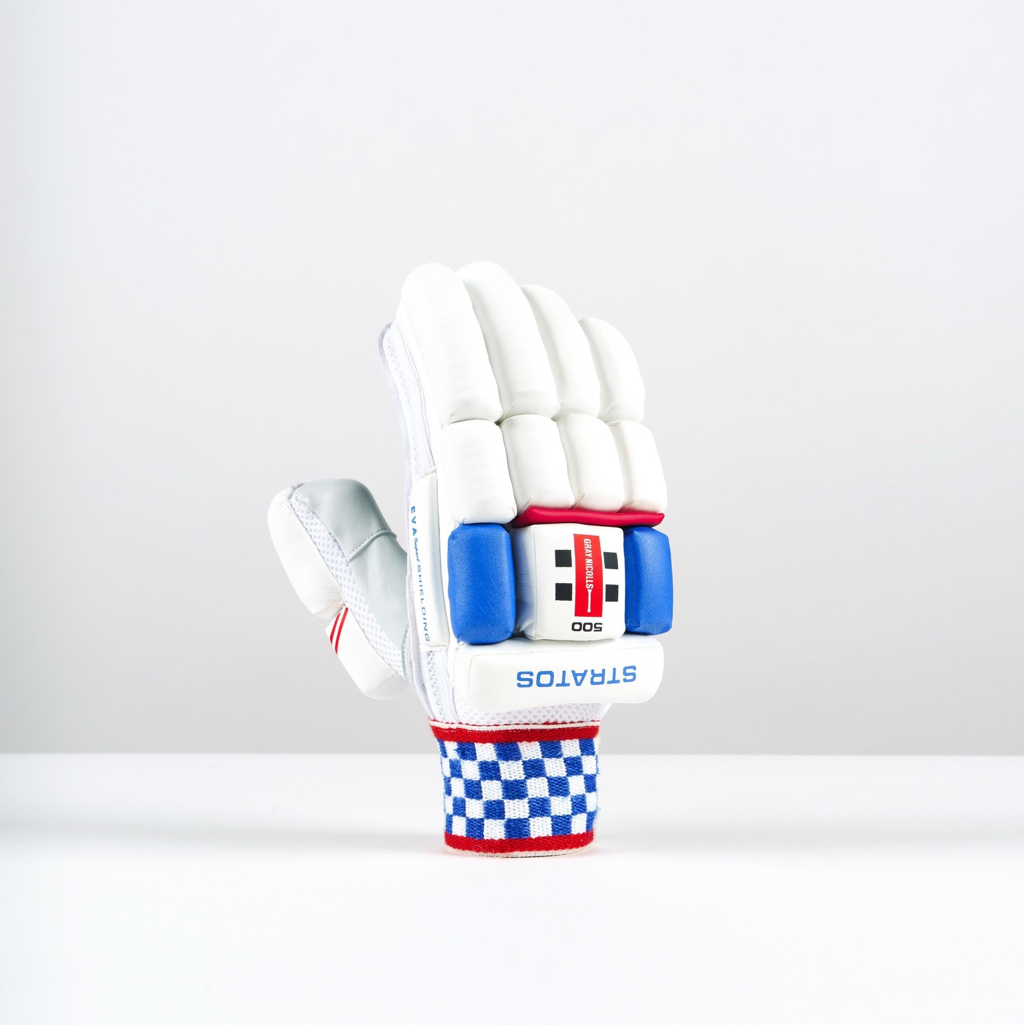 Gray-Nicolls Stratos 1.0 500 Batting Gloves - Size: RH - Adult - White - image 3