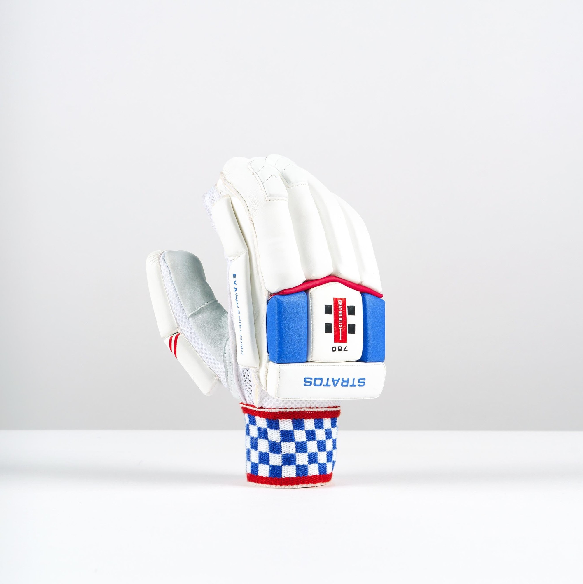 Gray-Nicolls Stratos 1.0 750 Batting Gloves - Size: RH - Small - White - image 3