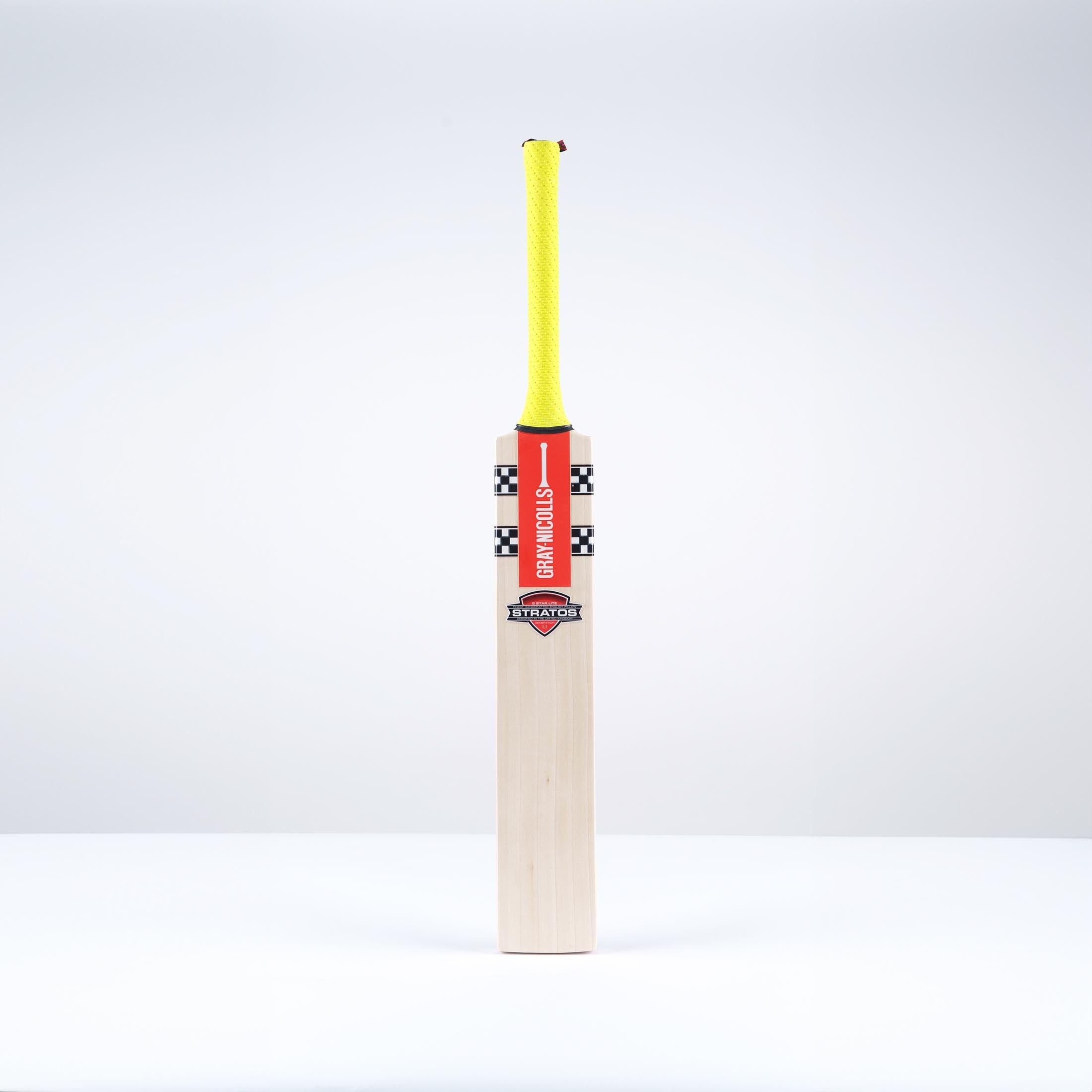 Gray-Nicolls Stratos 1.1 5 Star Lite Cricket Bat - Junior - Black/Red - image 2