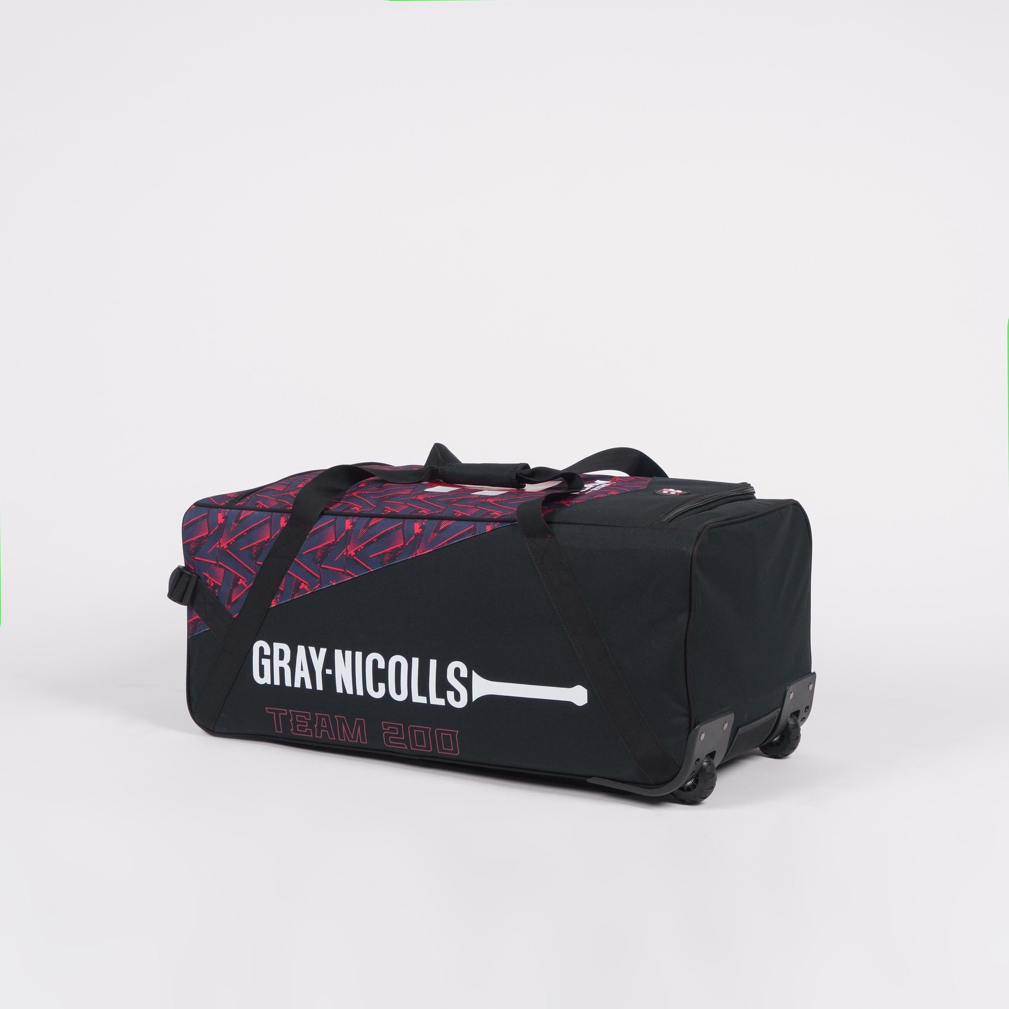 Gray-Nicolls Team 200 Wheelie Bag - Black/Cyan - image 5
