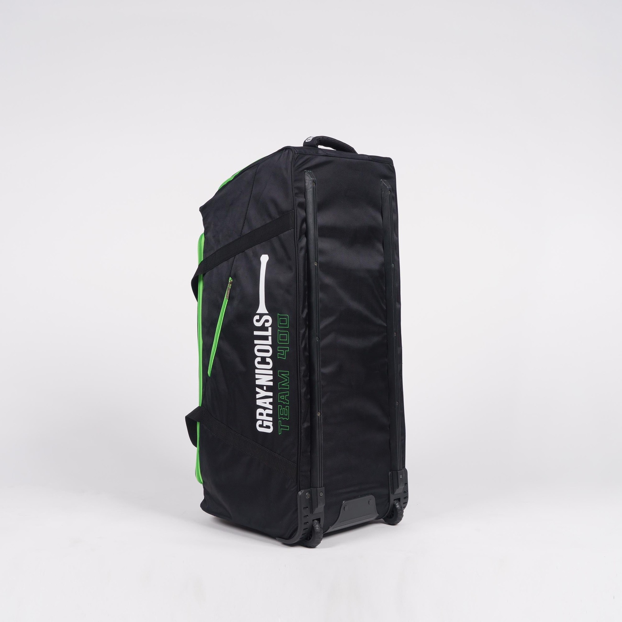 Gray-Nicolls Team 400 Wheelie Bag - Black/Silver - image 3