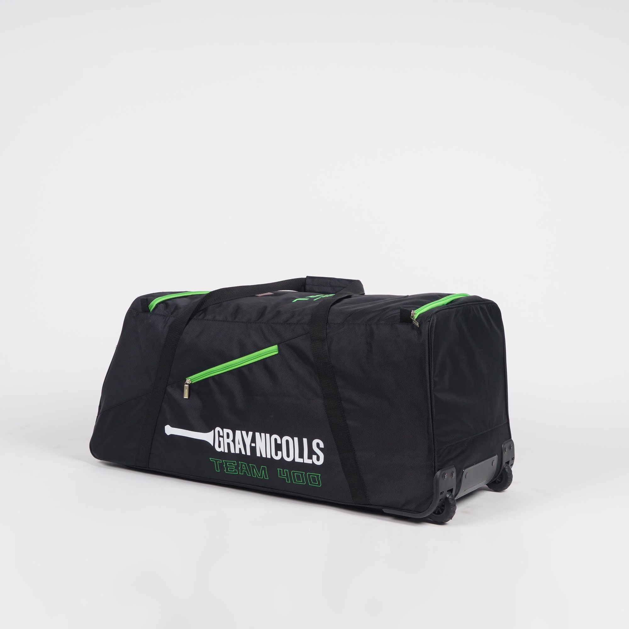 Gray-Nicolls Team 400 Wheelie Bag - Black/Silver - image 5