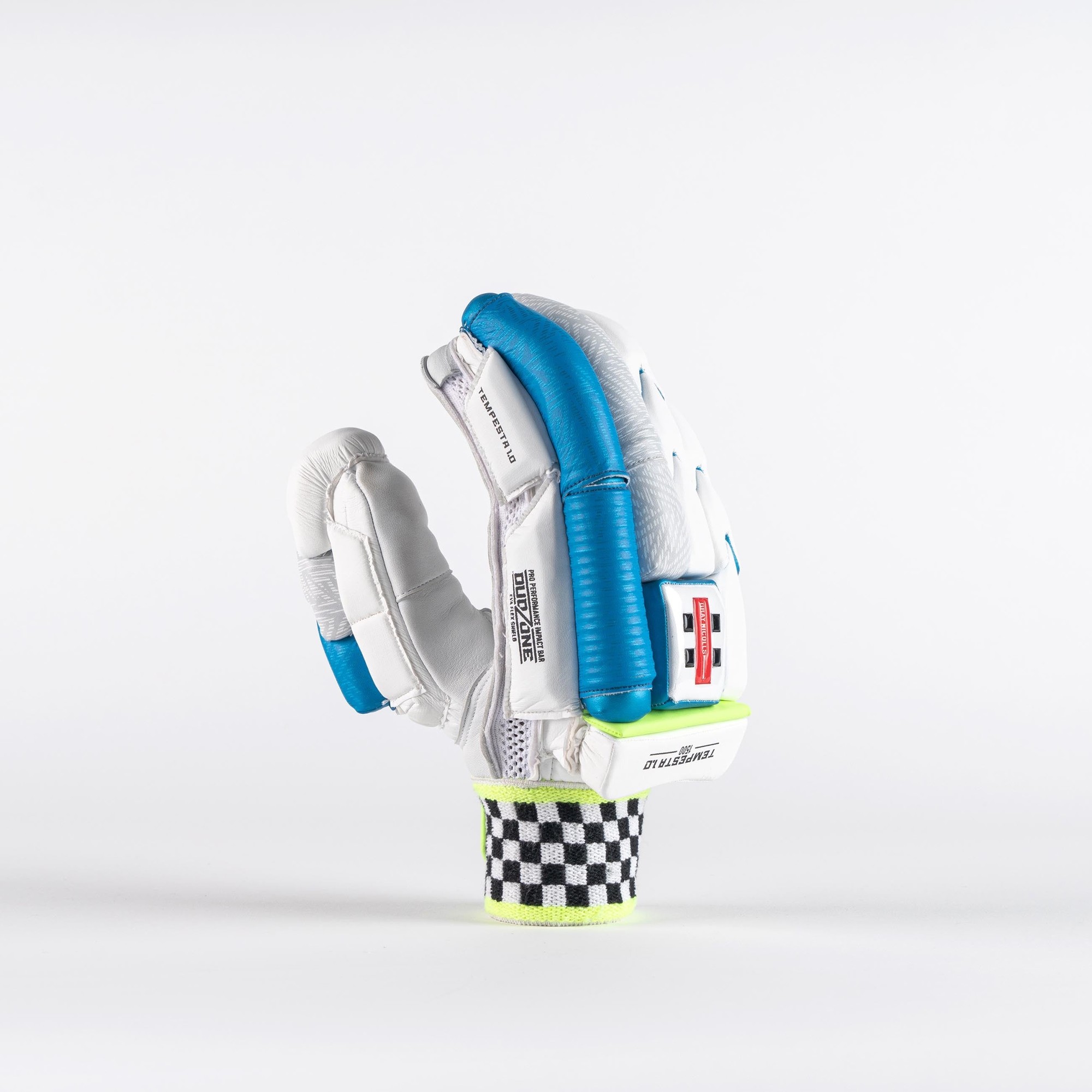 Gray-Nicolls Tempesta 1.0 1500 Batting Gloves - Size: RH - Adult - White - image 3