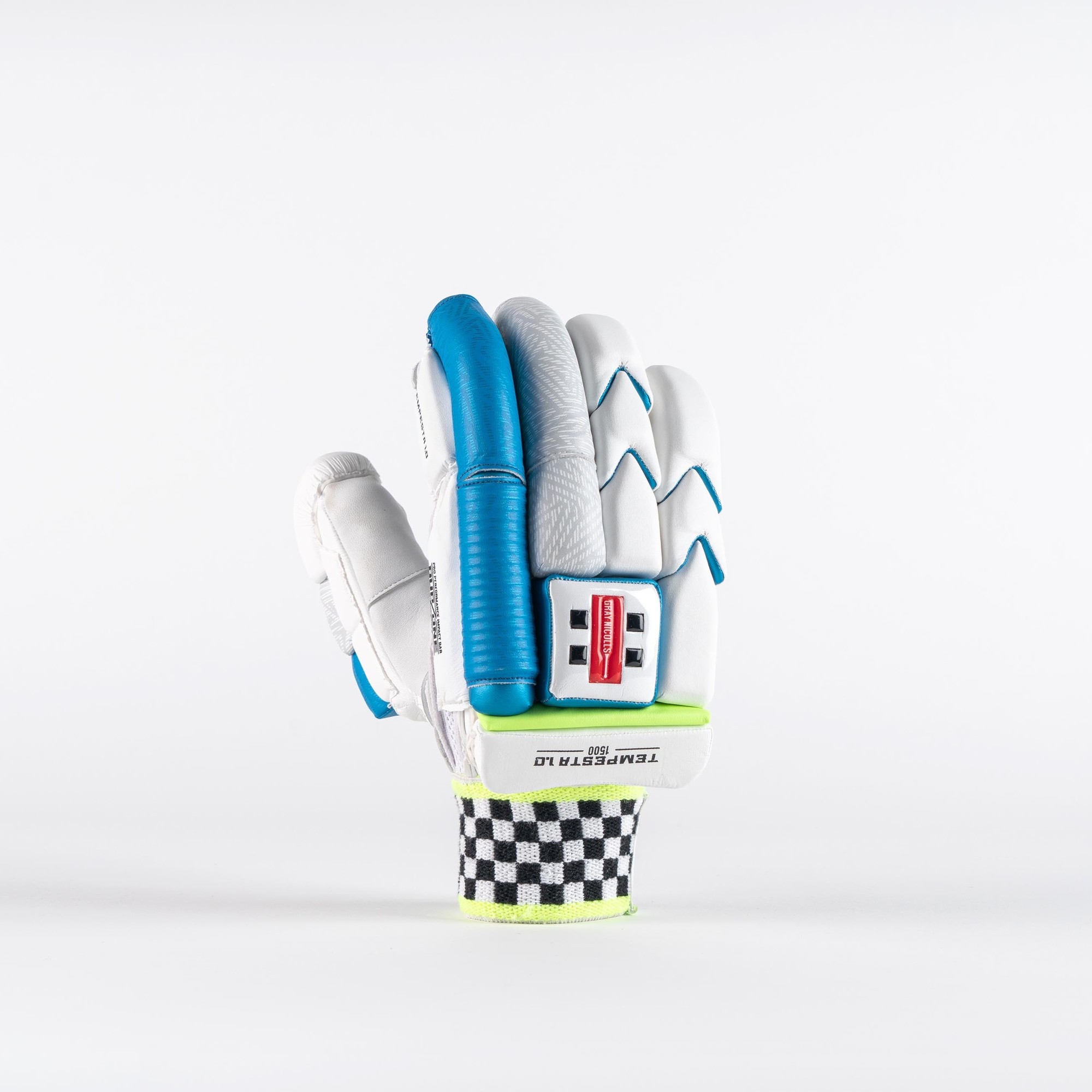 Gray-Nicolls Tempesta 1.0 1500 Batting Gloves - Size: RH - Large - White - image 2