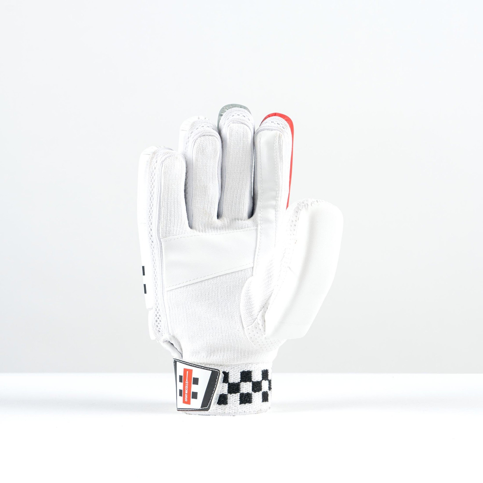 Gray-Nicolls Thunder Junior Batting Gloves - Size: RH - Age 9-10 - White - image 4