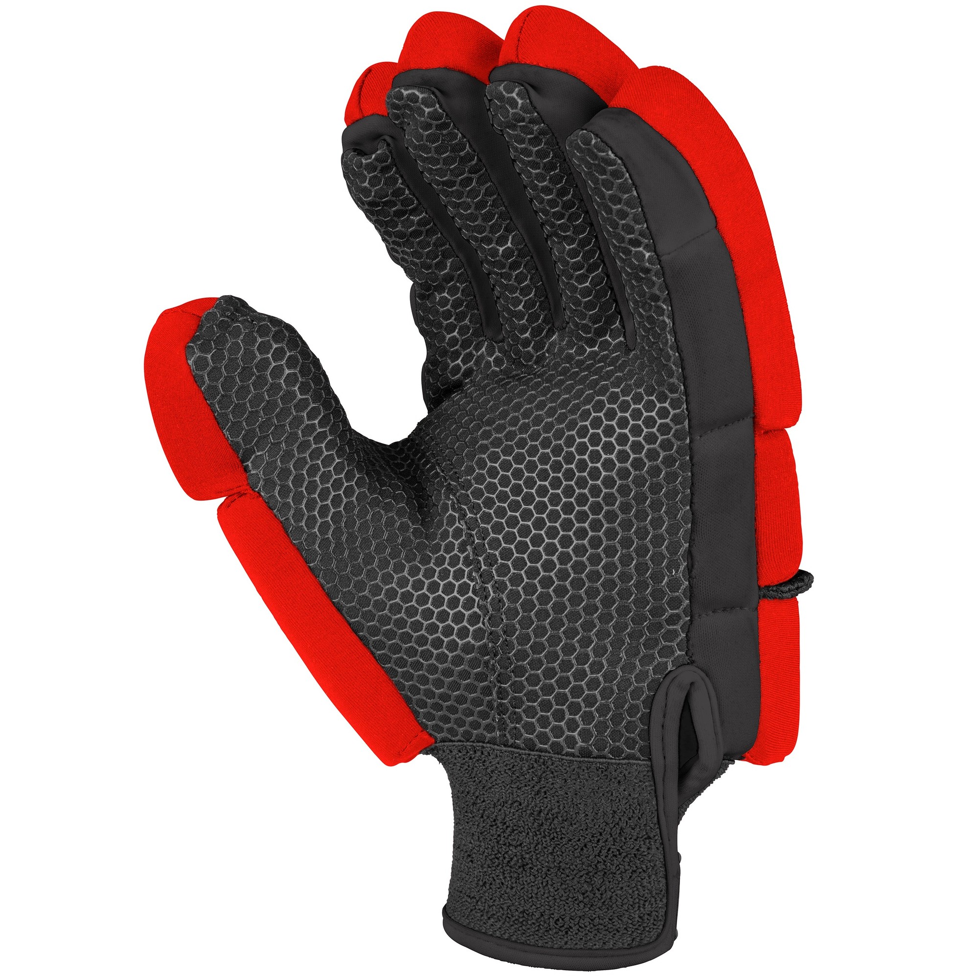 Grays Proflex 1000 Gloves - Size: RH - XS - Fluo Red/Black - image 5