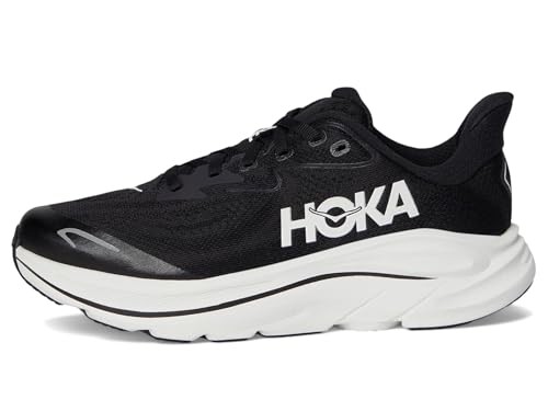 Hoka Clifton 10 Big Kids Junior | Black / White - Black / Standard / 5 - image 4