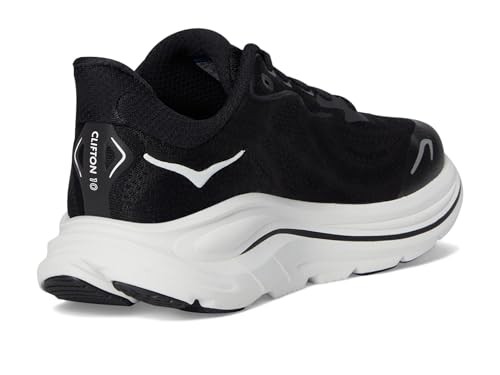 Hoka Clifton 10 Big Kids Junior | Black / White - Black / Standard / 5 - image 5
