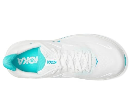 Hoka Clifton 10 Mens | White / Skyward Blue - White / Standard / 10 - image 2