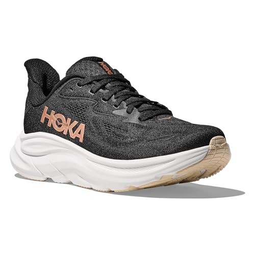 Hoka Clifton 10 Womens | Black / Rose Gold - Black / 7.5 / Standard - image 3