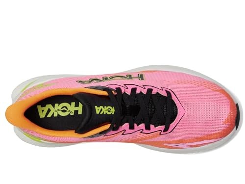 Hoka Mach X 3 Womens | Neon Rose / Neon Tangerine - Pink / Standard / 8 - image 5